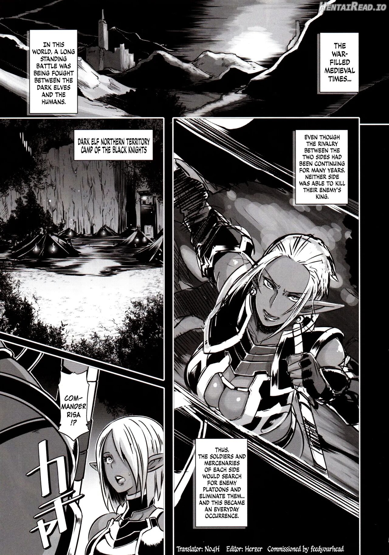 DARK ELF vs ALIEN Chapter 1 - page 2