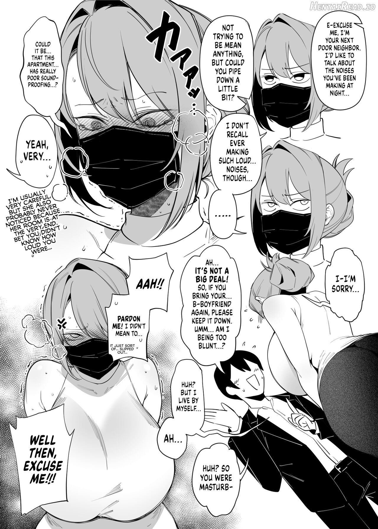 Otonari-san wa Yami Soshiki ni Nikutai Kaizou sareta Moto Seigi Sentai Member deshita Chapter 1 - page 6