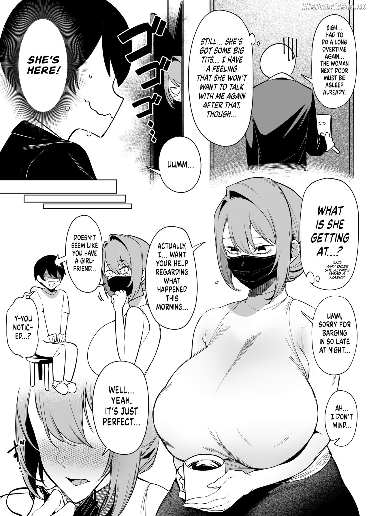 Otonari-san wa Yami Soshiki ni Nikutai Kaizou sareta Moto Seigi Sentai Member deshita Chapter 1 - page 7