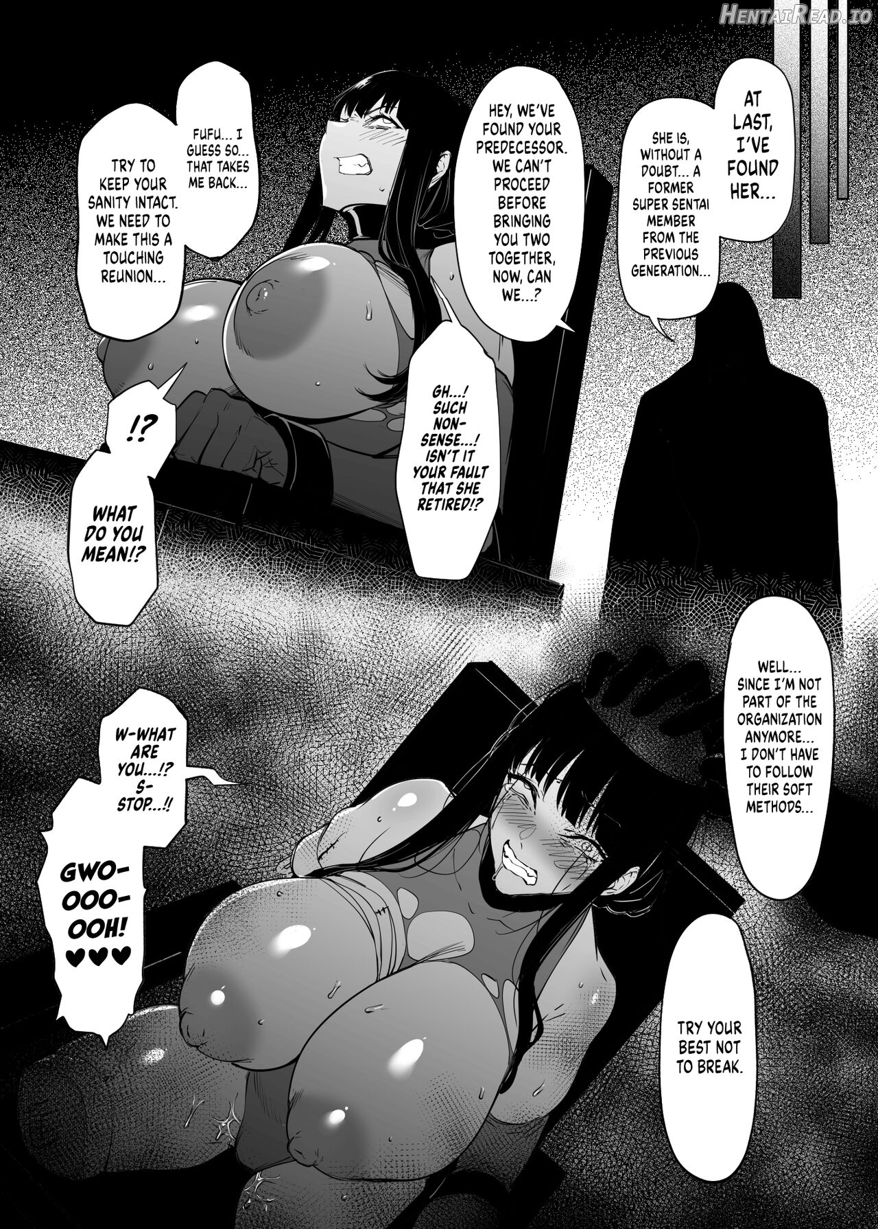 Otonari-san wa Yami Soshiki ni Nikutai Kaizou sareta Moto Seigi Sentai Member deshita Chapter 1 - page 23