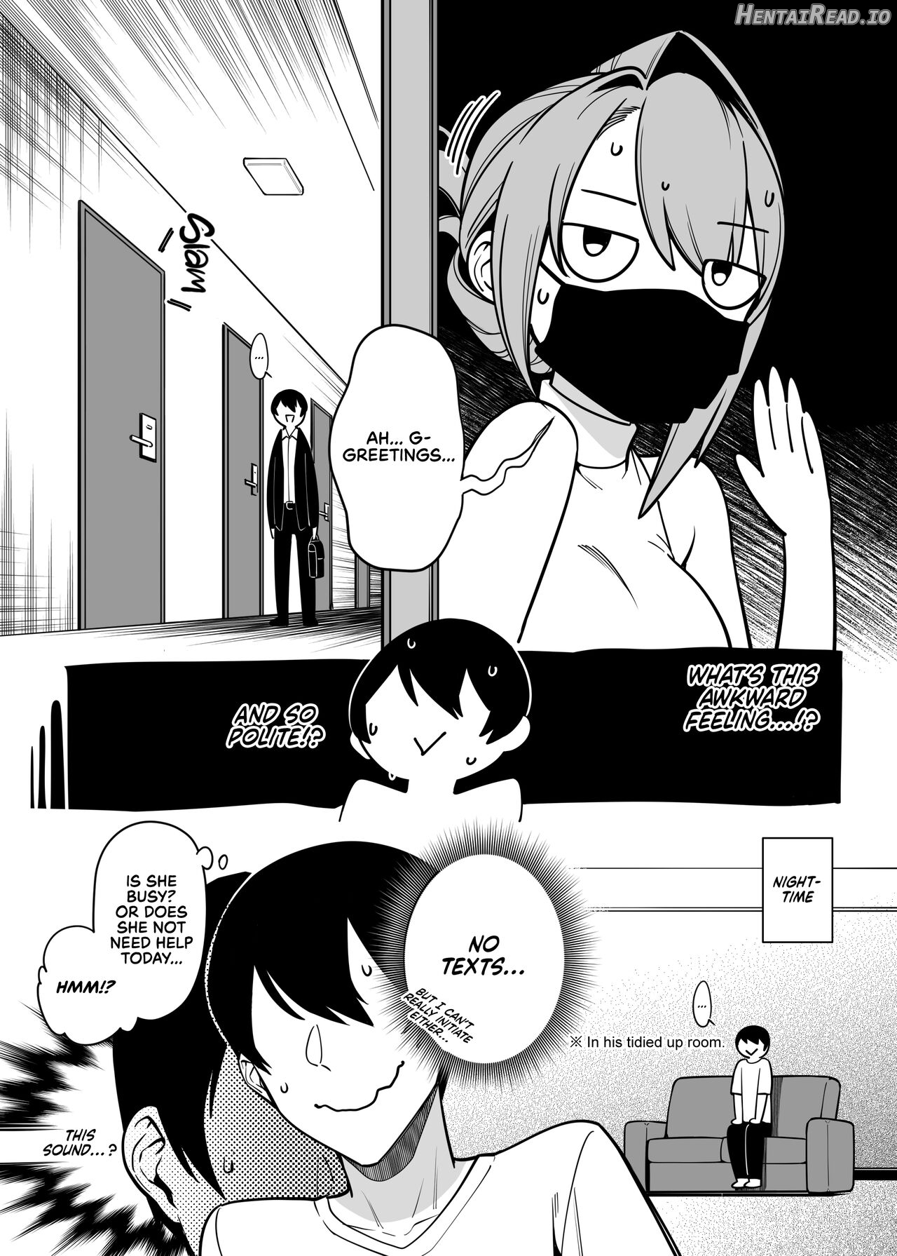 Otonari-san wa Yami Soshiki ni Nikutai Kaizou sareta Moto Seigi Sentai Member deshita Chapter 2 - page 4