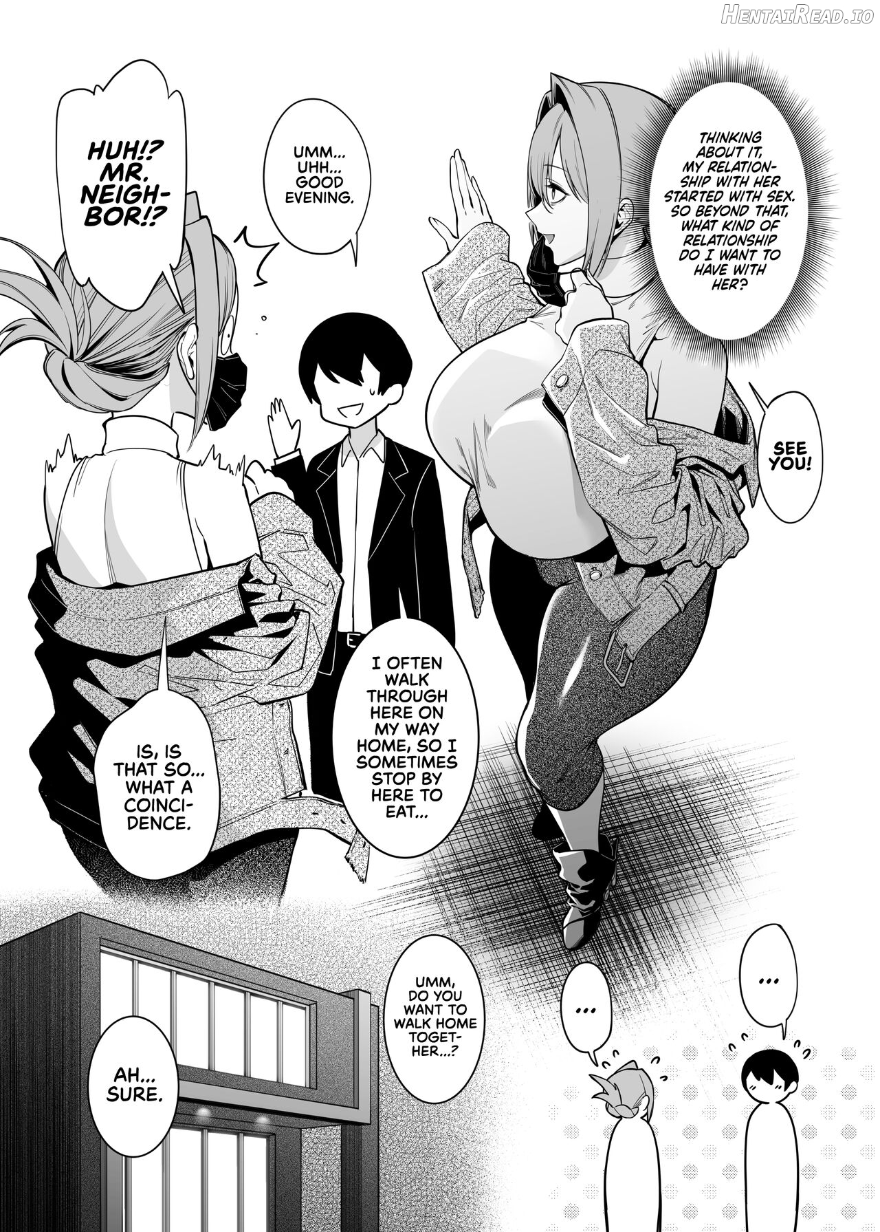 Otonari-san wa Yami Soshiki ni Nikutai Kaizou sareta Moto Seigi Sentai Member deshita Chapter 2 - page 9