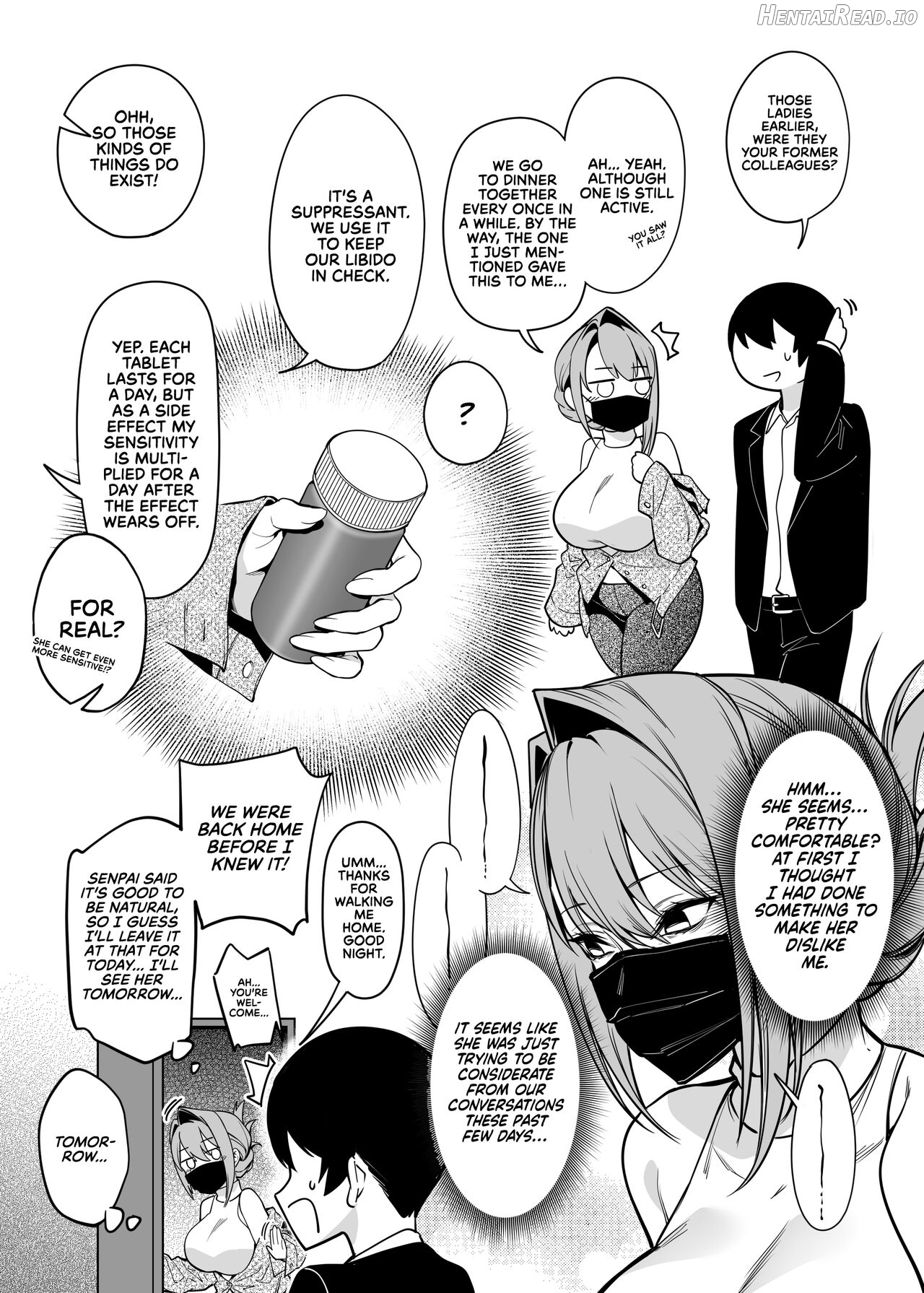 Otonari-san wa Yami Soshiki ni Nikutai Kaizou sareta Moto Seigi Sentai Member deshita Chapter 2 - page 10