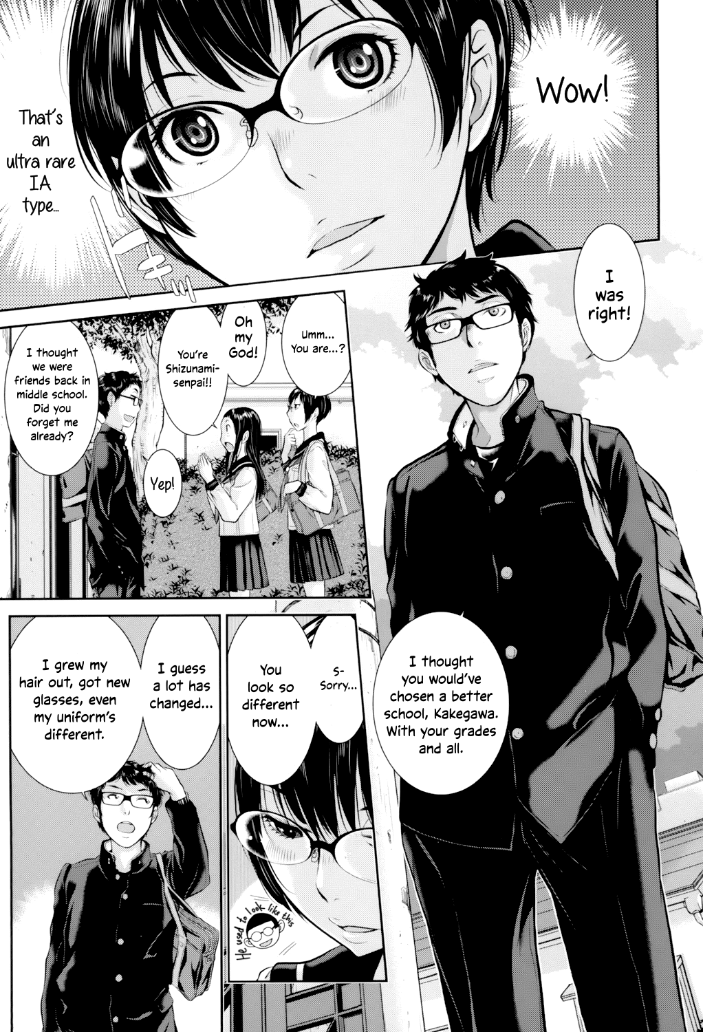 Seifuku Shijou Shugi -Fuyu- Chapter 1 - page 130