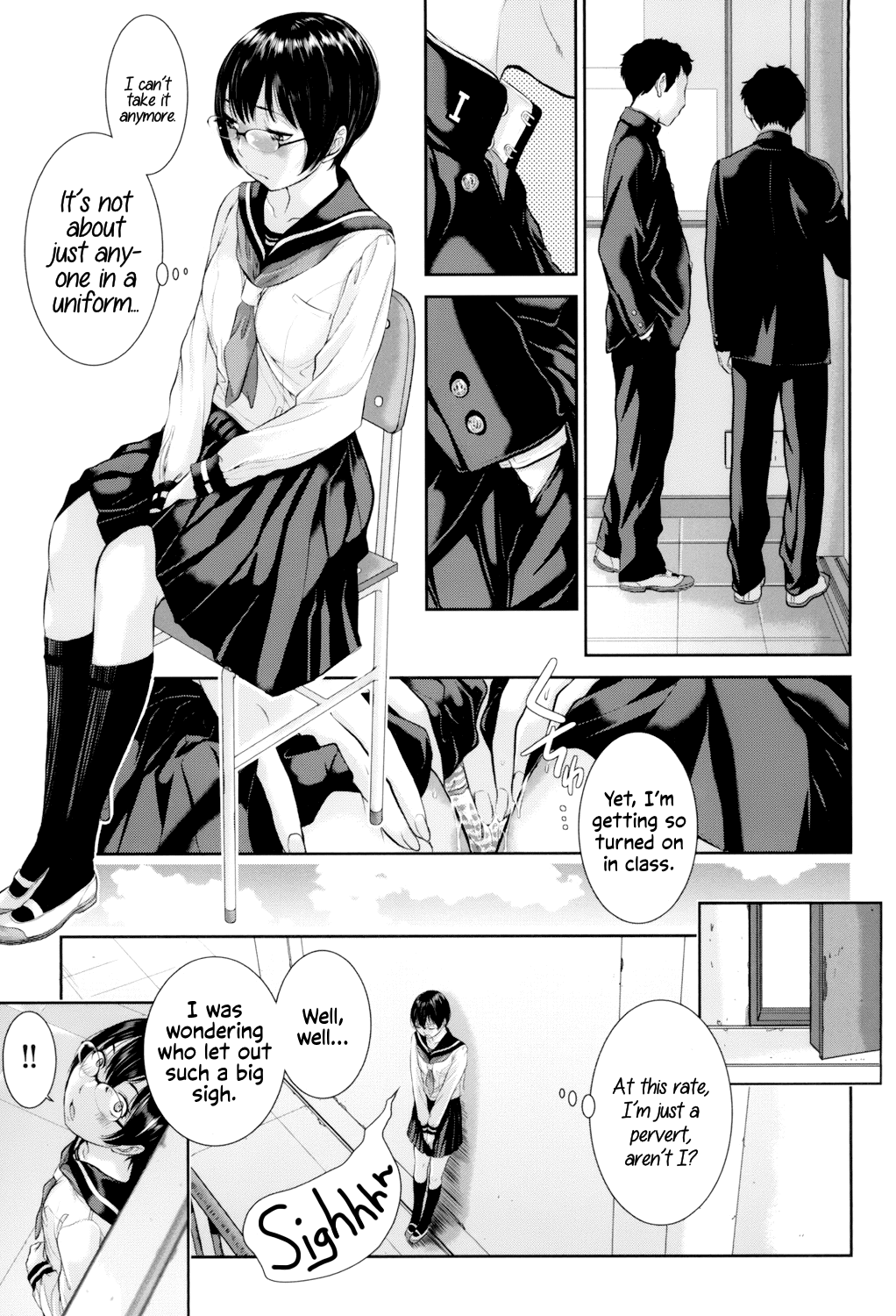 Seifuku Shijou Shugi -Fuyu- Chapter 1 - page 136