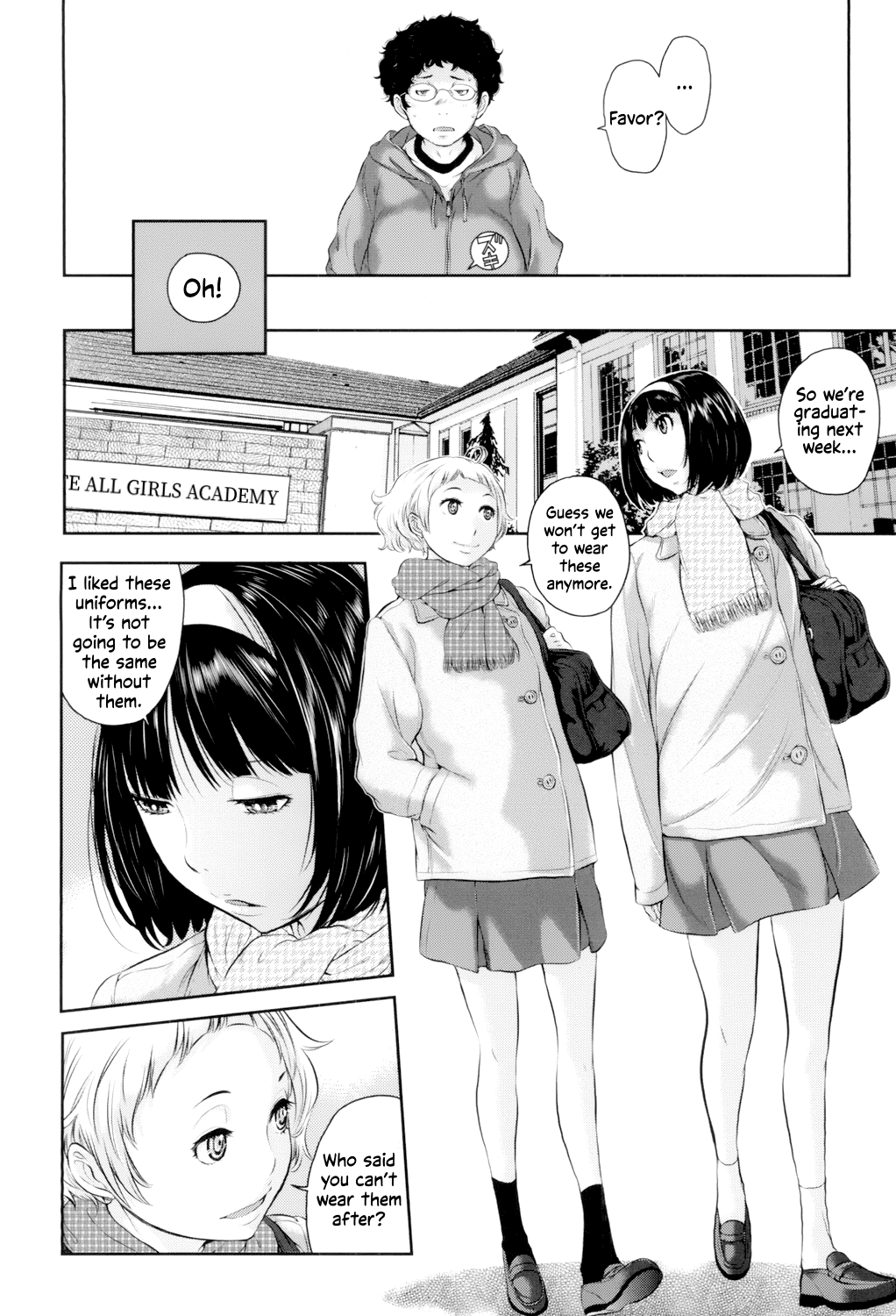 Seifuku Shijou Shugi -Fuyu- Chapter 1 - page 157