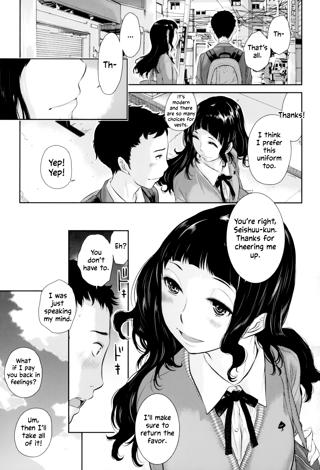 Seifuku Shijou Shugi -Fuyu- Chapter 1 - page 190