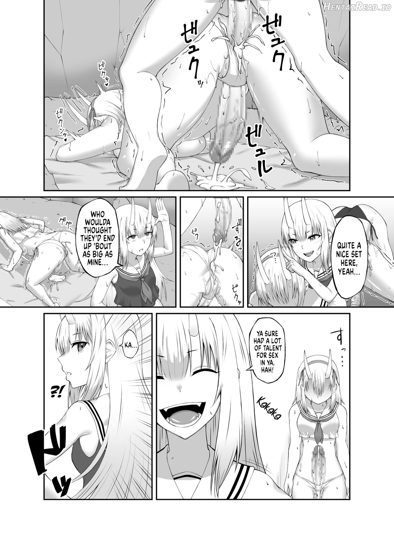 Taimashi Daraku Osen ~Futanari ni Ochita Taima Miko wa Inran Mesu Oni-ka~ Chapter 1 - page 30