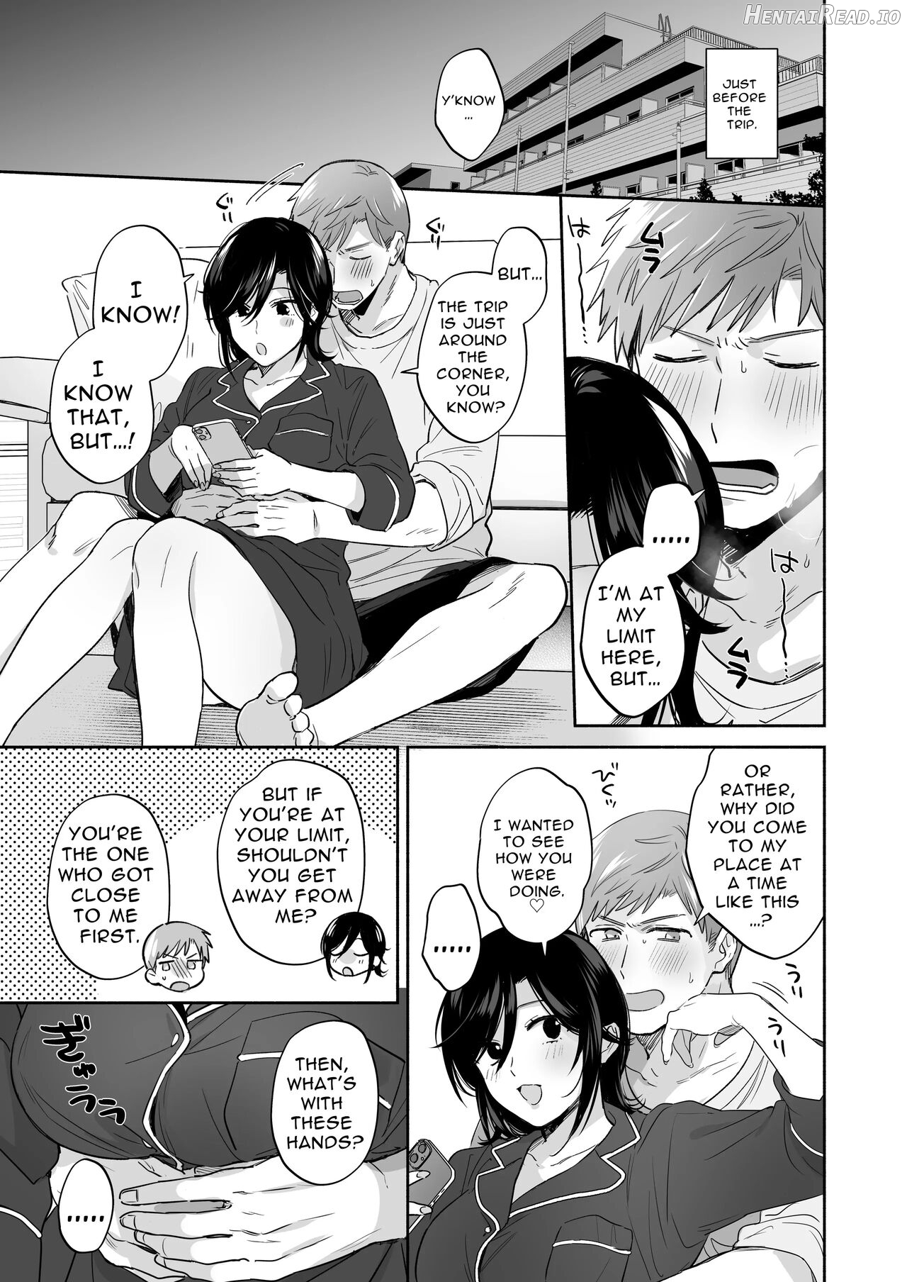 Suki Araba Kareshi no Seiheki o Yugametai! ~Gaman Genkai!! Icha Love Onsen Ryokou~ Chapter 1 - page 14