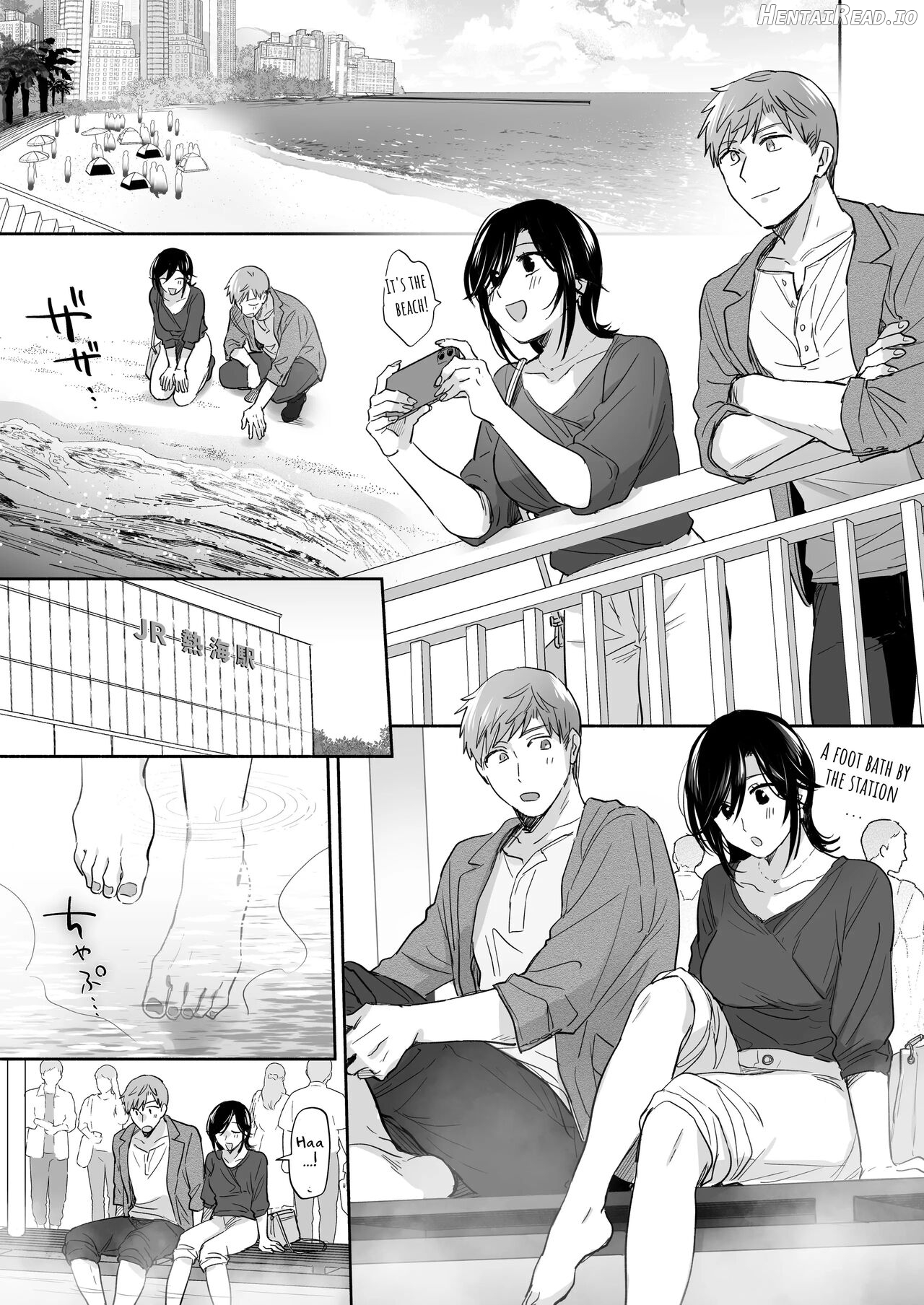 Suki Araba Kareshi no Seiheki o Yugametai! ~Gaman Genkai!! Icha Love Onsen Ryokou~ Chapter 1 - page 36