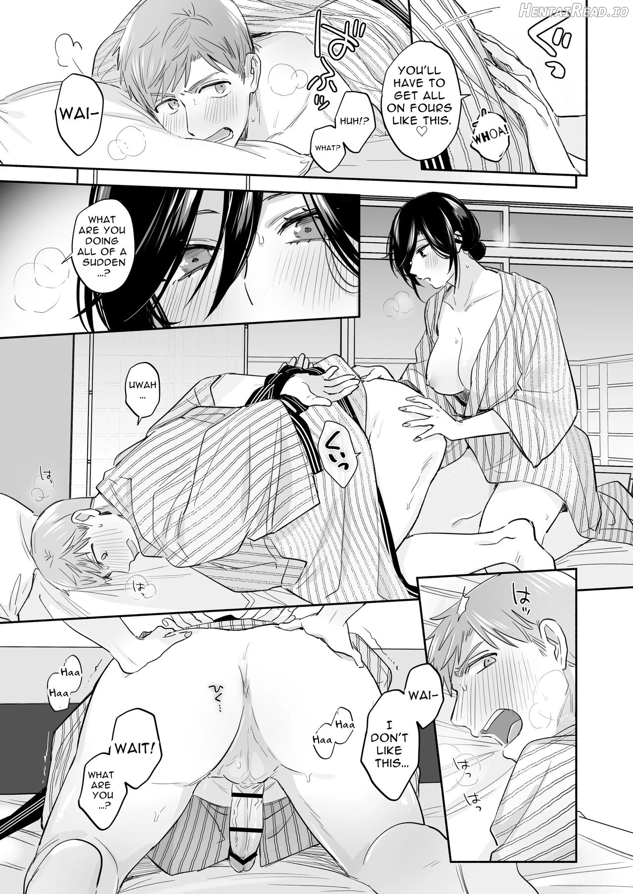 Suki Araba Kareshi no Seiheki o Yugametai! ~Gaman Genkai!! Icha Love Onsen Ryokou~ Chapter 1 - page 66