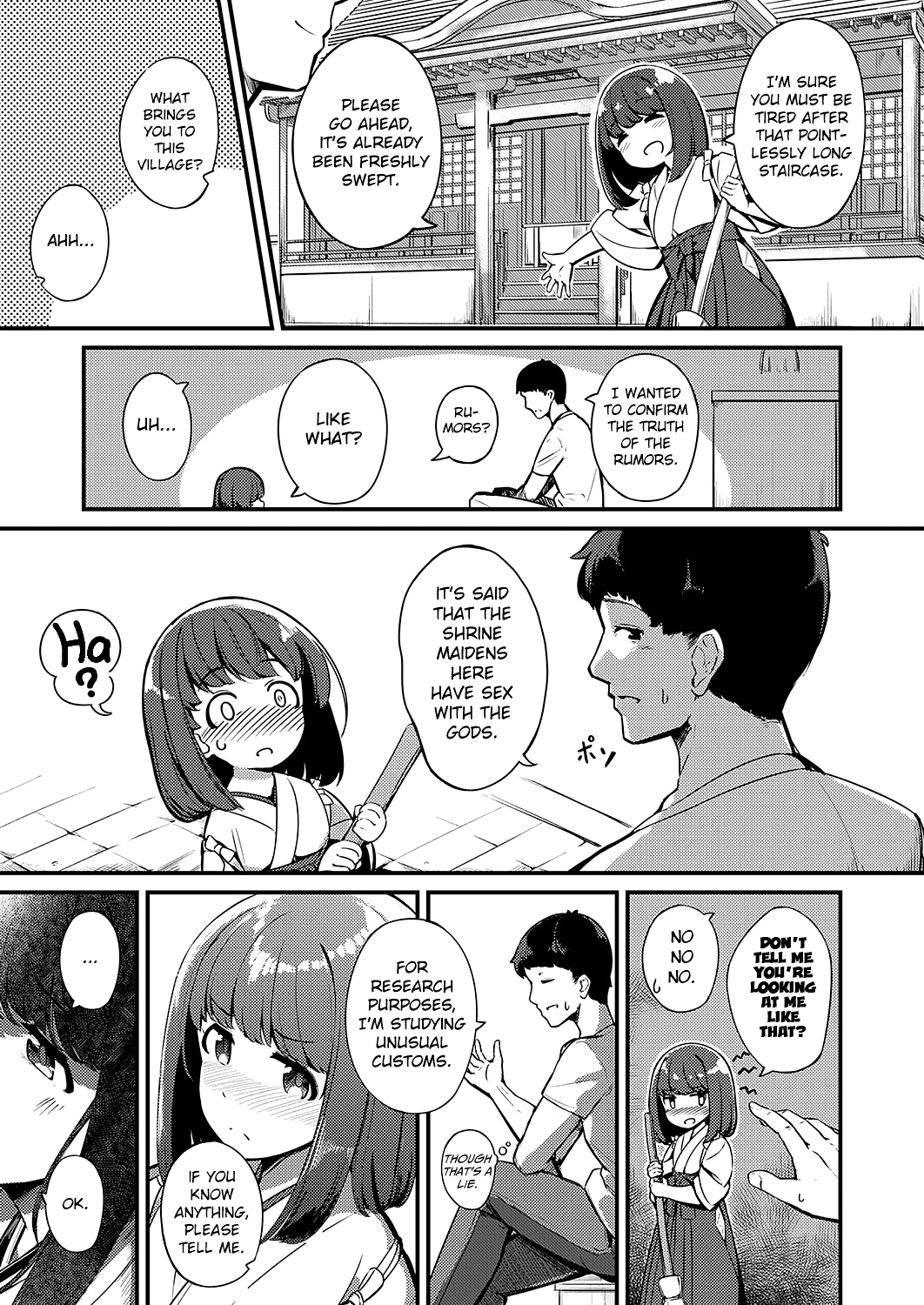 Marebito Kitari Te Chapter 1 - page 3