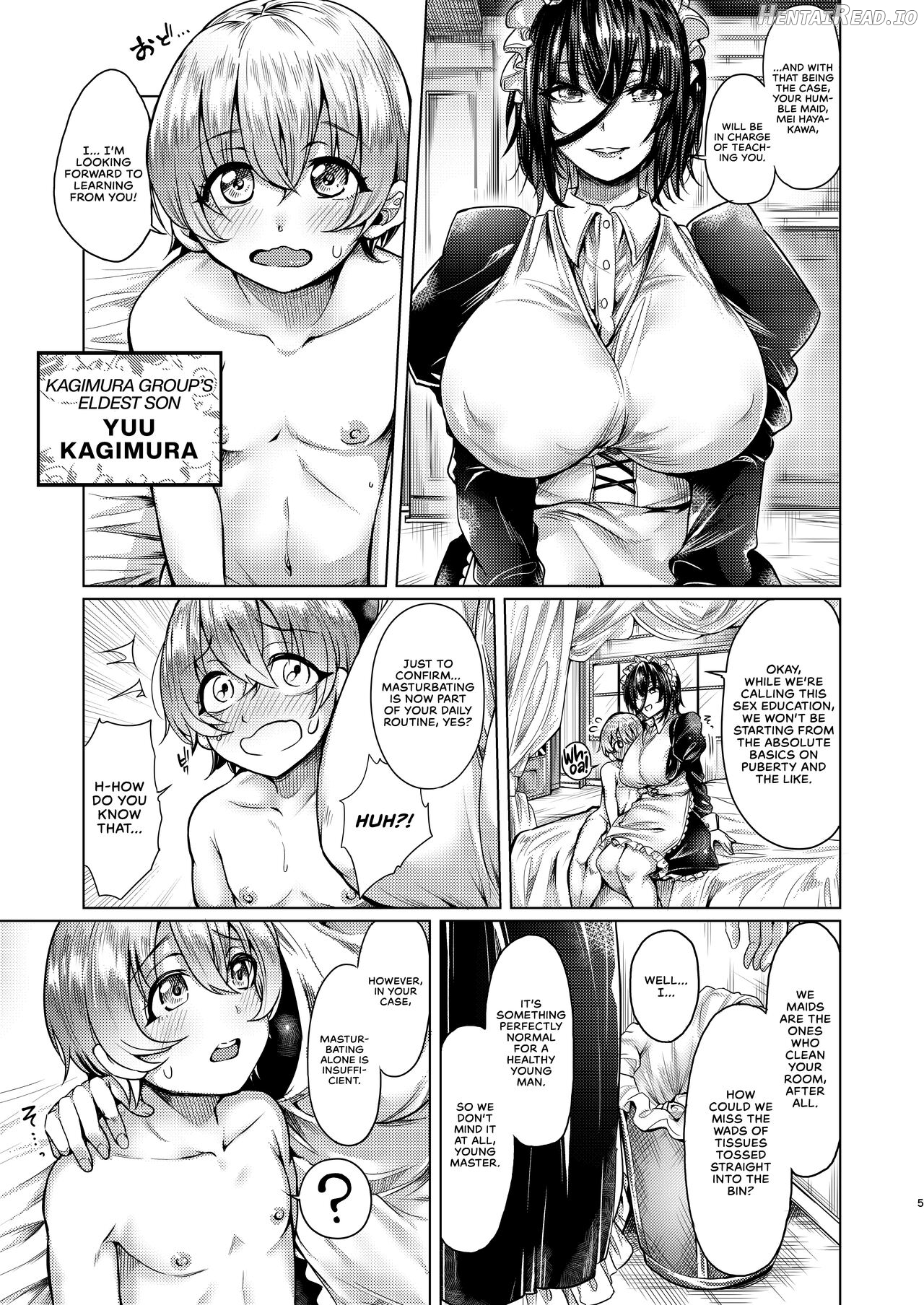 Shota to Maid. - A young boy and his maid Chapter 1 - page 3