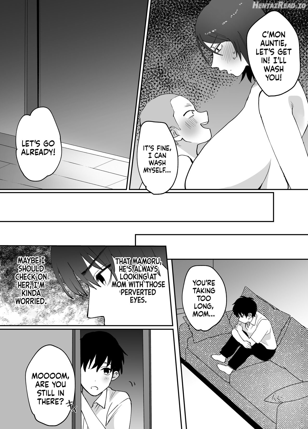 Kaa-san ga Tomodachi to Sex Shiteita Ken Chapter 1 - page 9