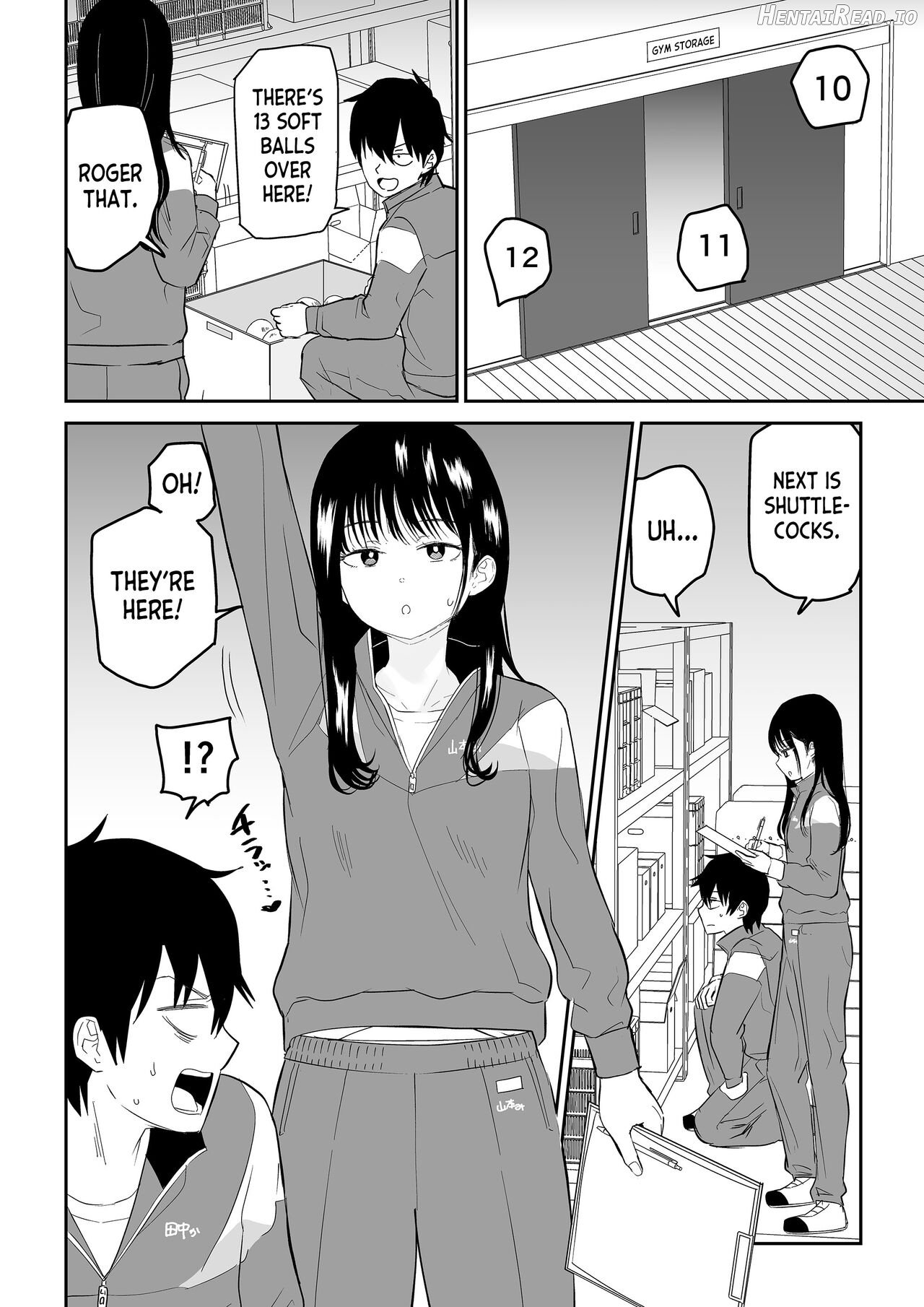 Toraware no Taiiku Souko de Cool-Dere JK to Kusuguri H! Chapter 1 - page 4