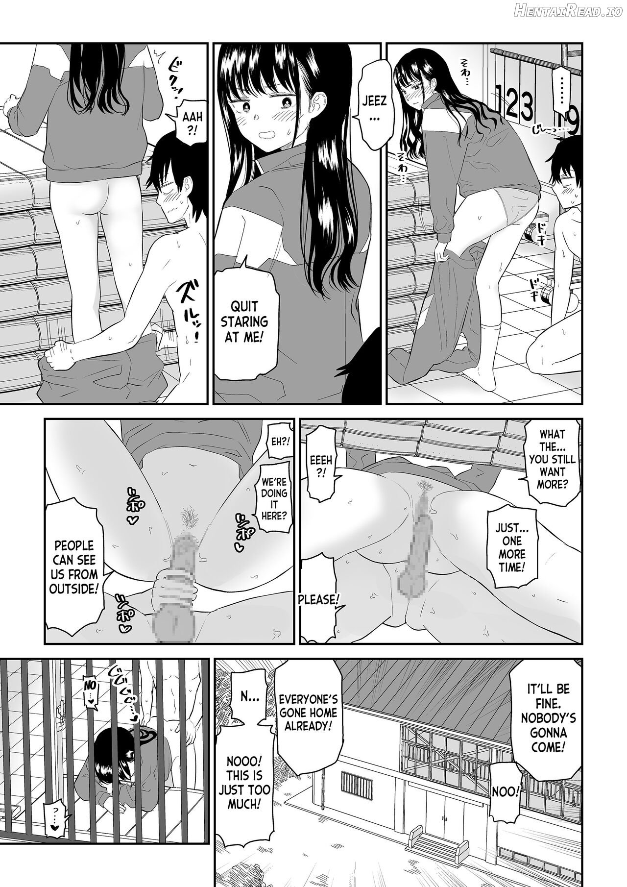 Toraware no Taiiku Souko de Cool-Dere JK to Kusuguri H! Chapter 1 - page 39