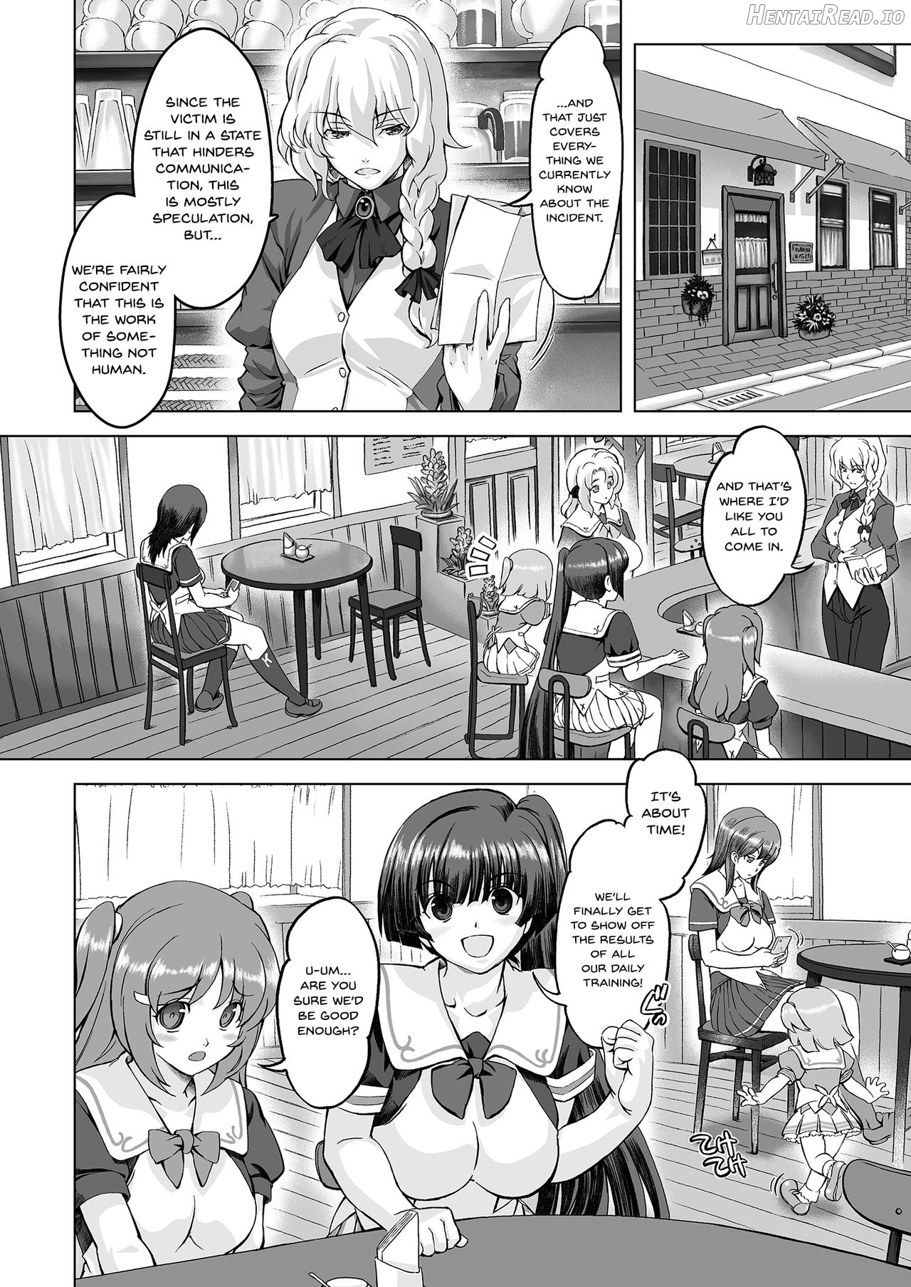 Sukumizu Sentai Bikininger R Vol.1 Chapter 1 - page 13