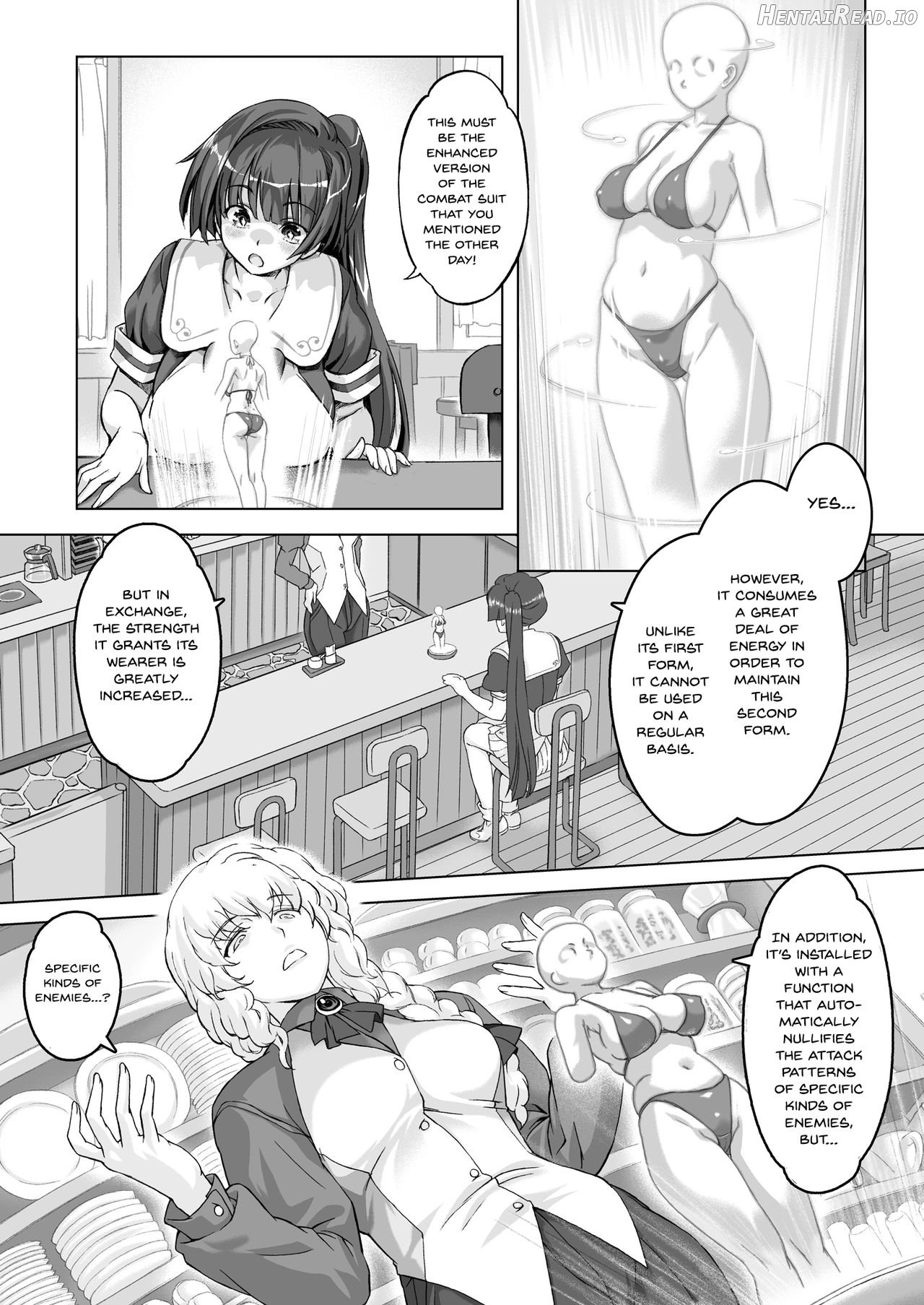 Sukumizu Sentai Bikininger R Vol.1 Chapter 2 - page 8