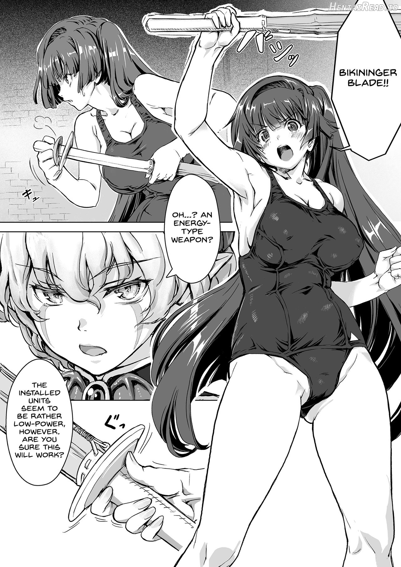 Sukumizu Sentai Bikininger R Vol.1 Chapter 3 - page 7