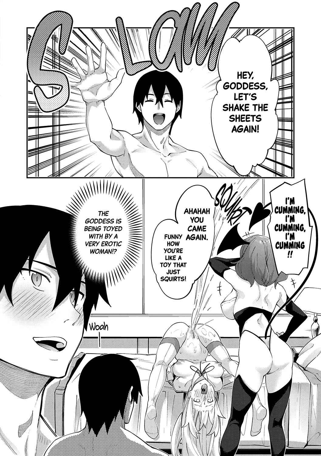 Isekai Kita node Sukebe Skill de Zenryoku Ouka Shiyou to Omou 5Shame Chapter 4 - page 2