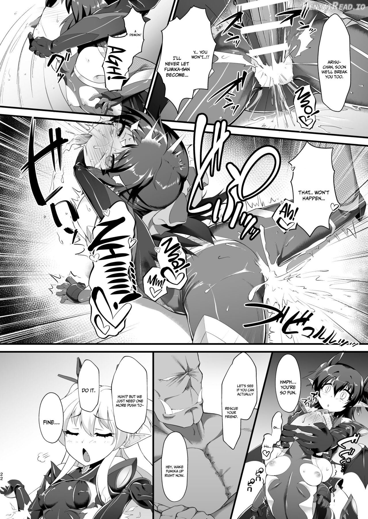 Taimanin Arisu II -Taimanin Fumika Inma no Kakuseime- Chapter 1 - page 21