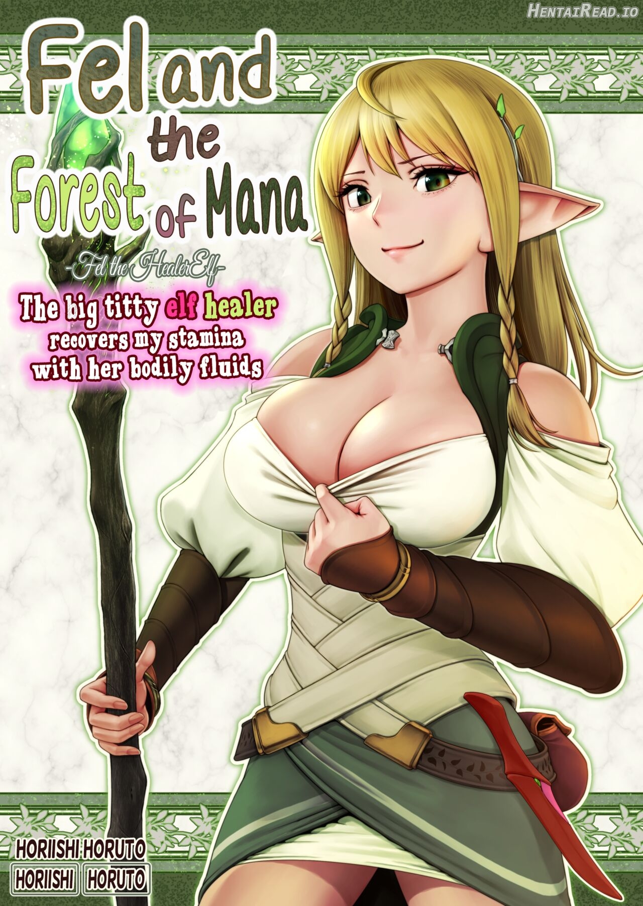 Fel to Mana no Mori -Taieki de Tairyoku Kaifuku sasetekureru Bakunyuu Healer Elf- Chapter 1 - page 1