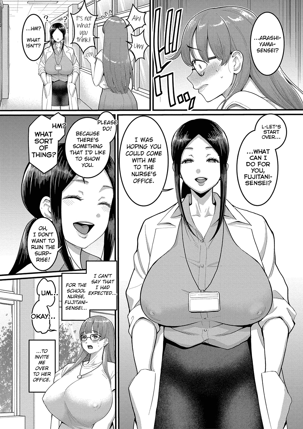 Shiori Sensei wa Ochinchin no Sodateya-san Chapter 1 - page 52