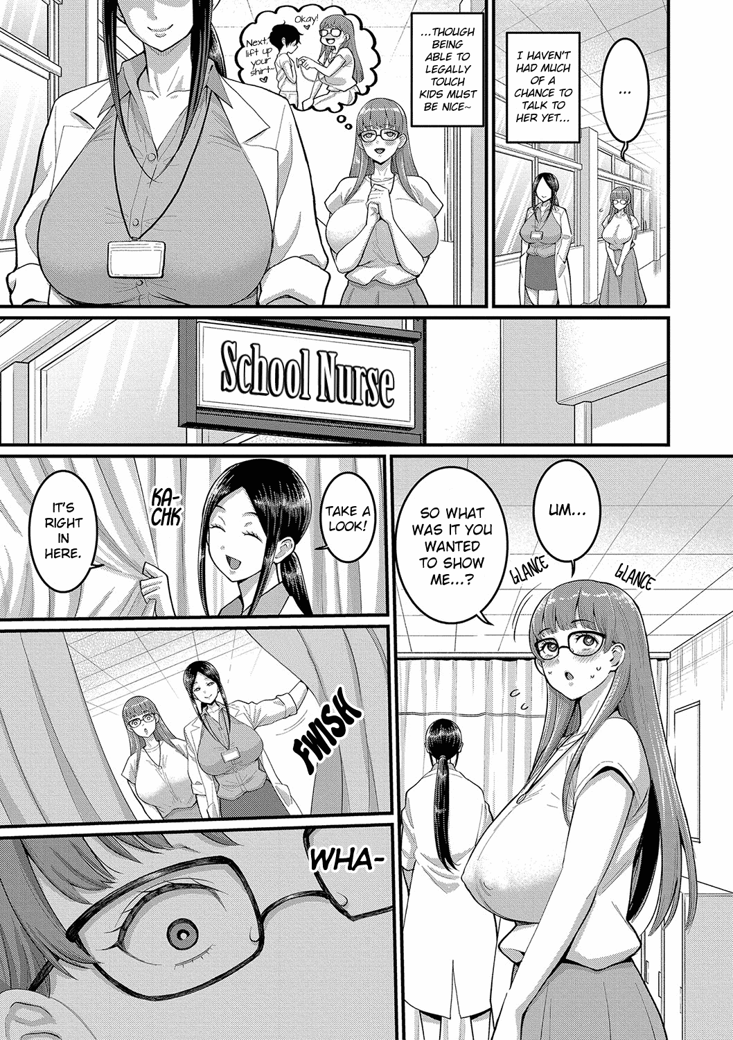 Shiori Sensei wa Ochinchin no Sodateya-san Chapter 1 - page 53