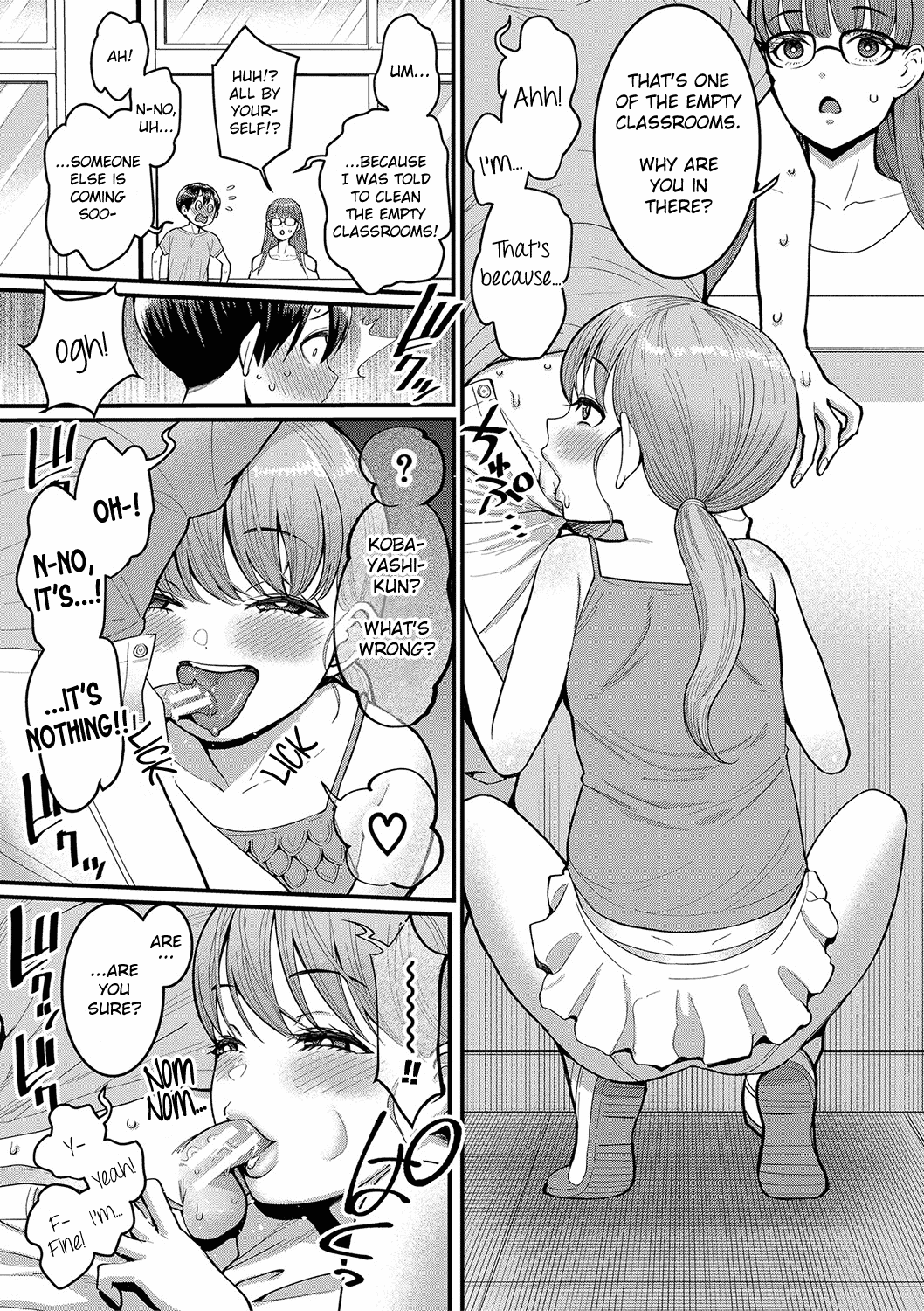 Shiori Sensei wa Ochinchin no Sodateya-san Chapter 1 - page 87