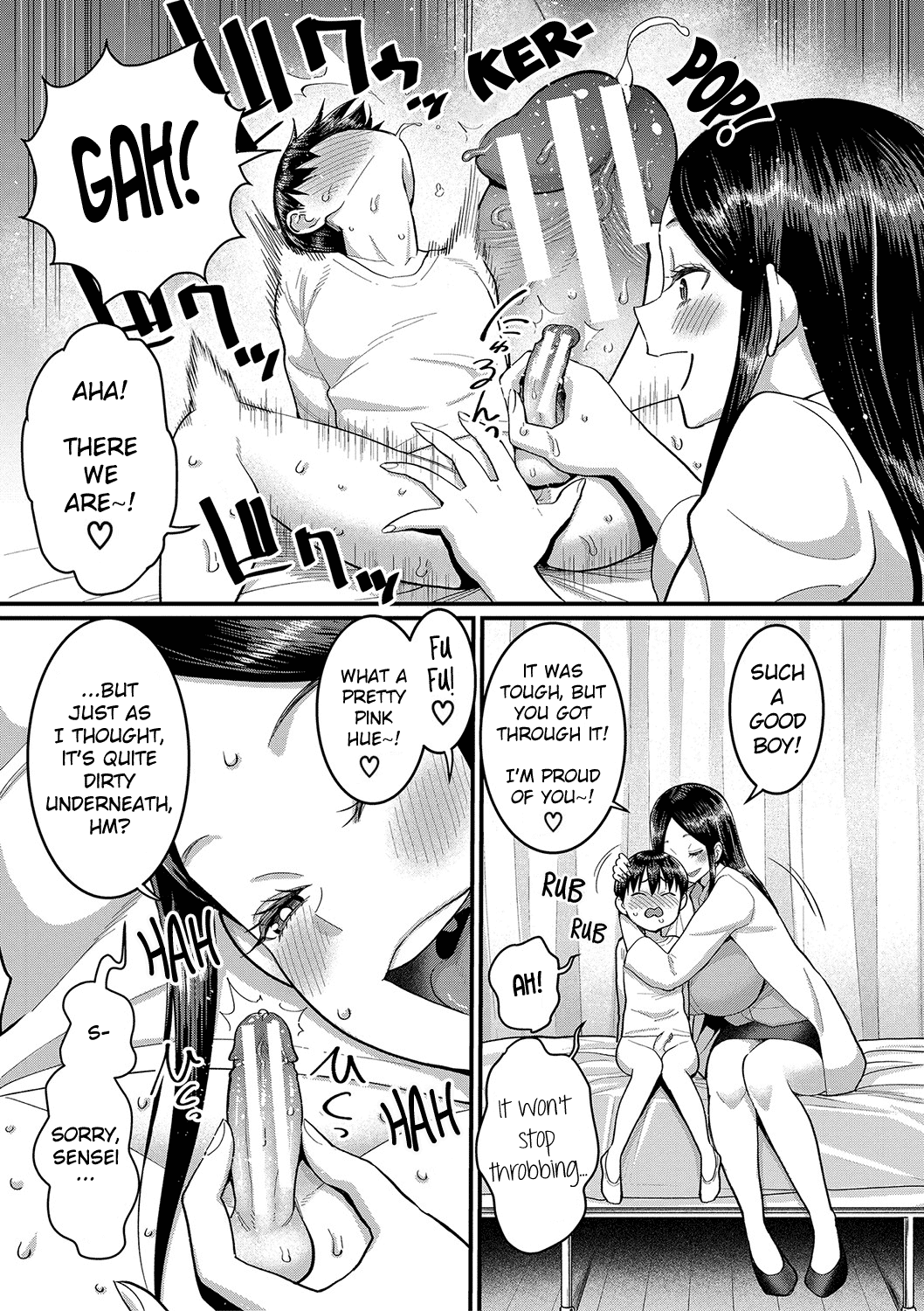 Shiori Sensei wa Ochinchin no Sodateya-san Chapter 1 - page 129