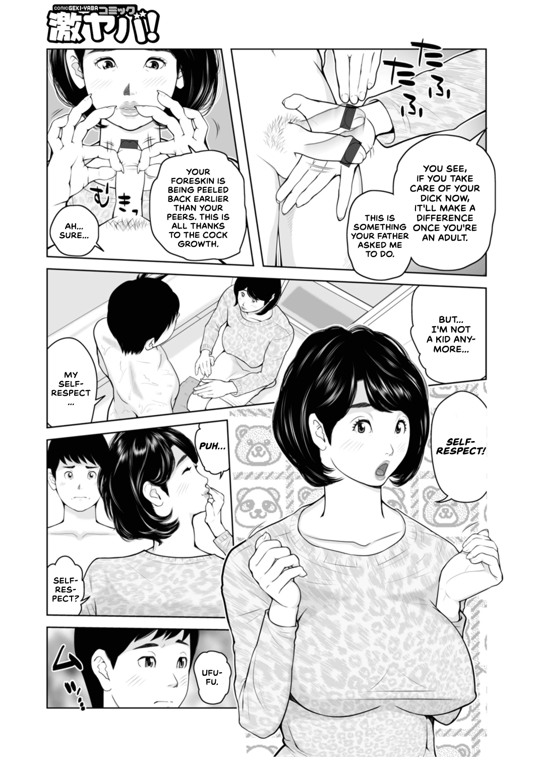 Mama-tachi... Harandemo ii no? Chapter 1 - page 98