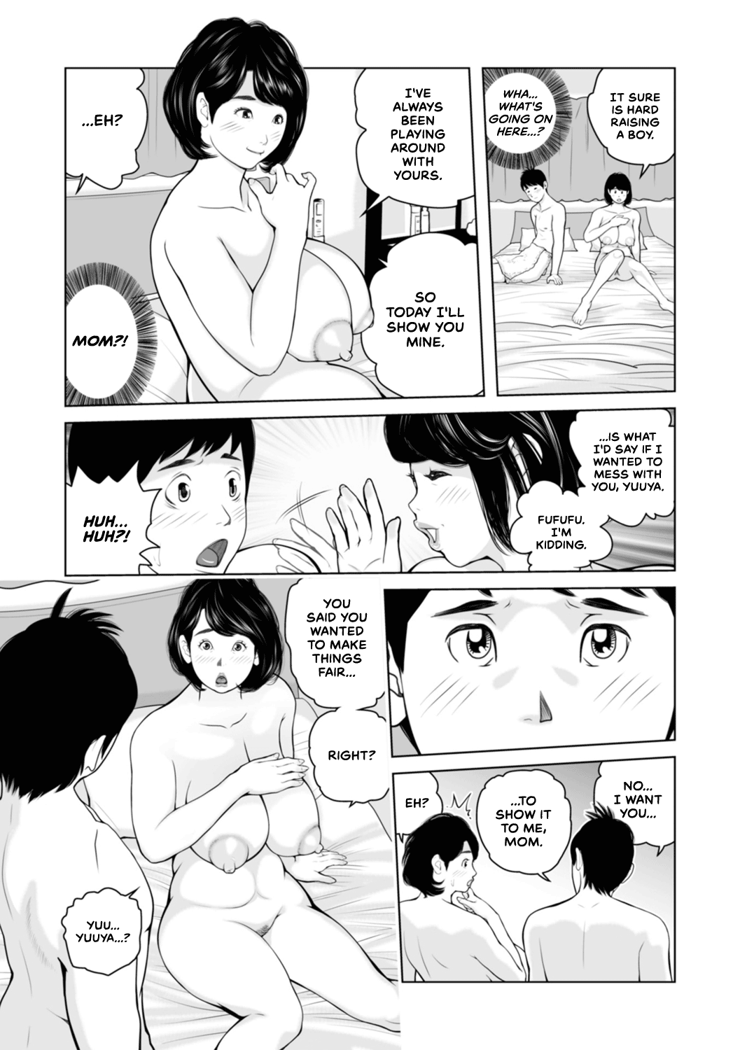 Mama-tachi... Harandemo ii no? Chapter 1 - page 100