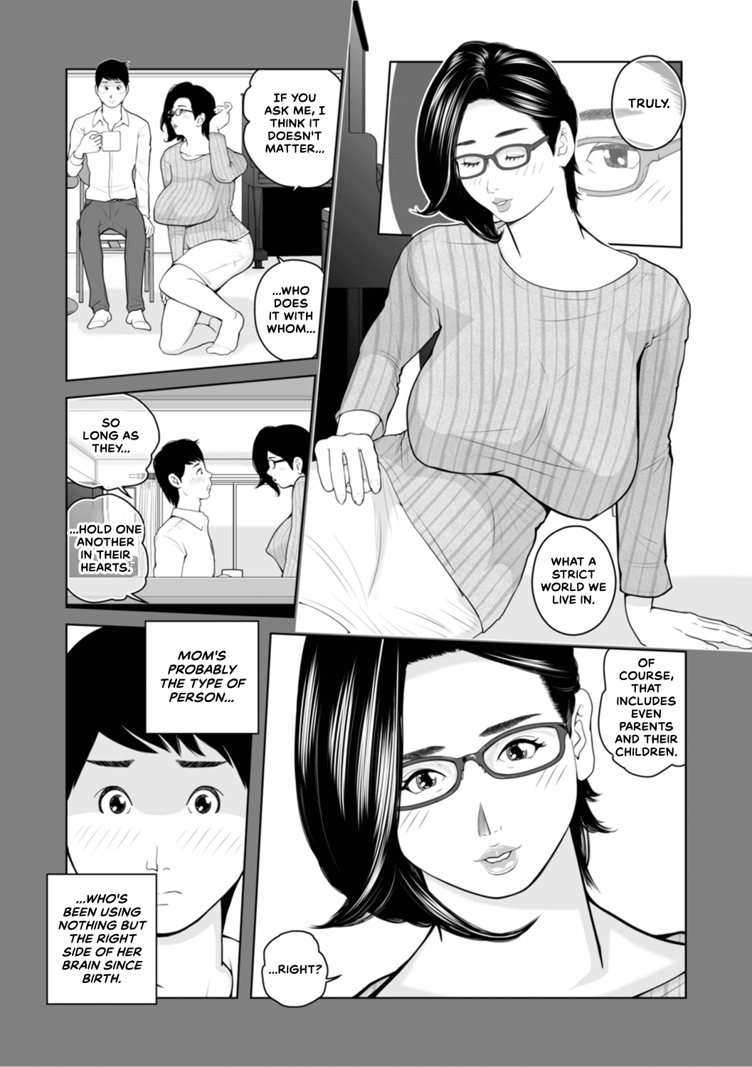 Mama-tachi... Harandemo ii no? Chapter 1 - page 113