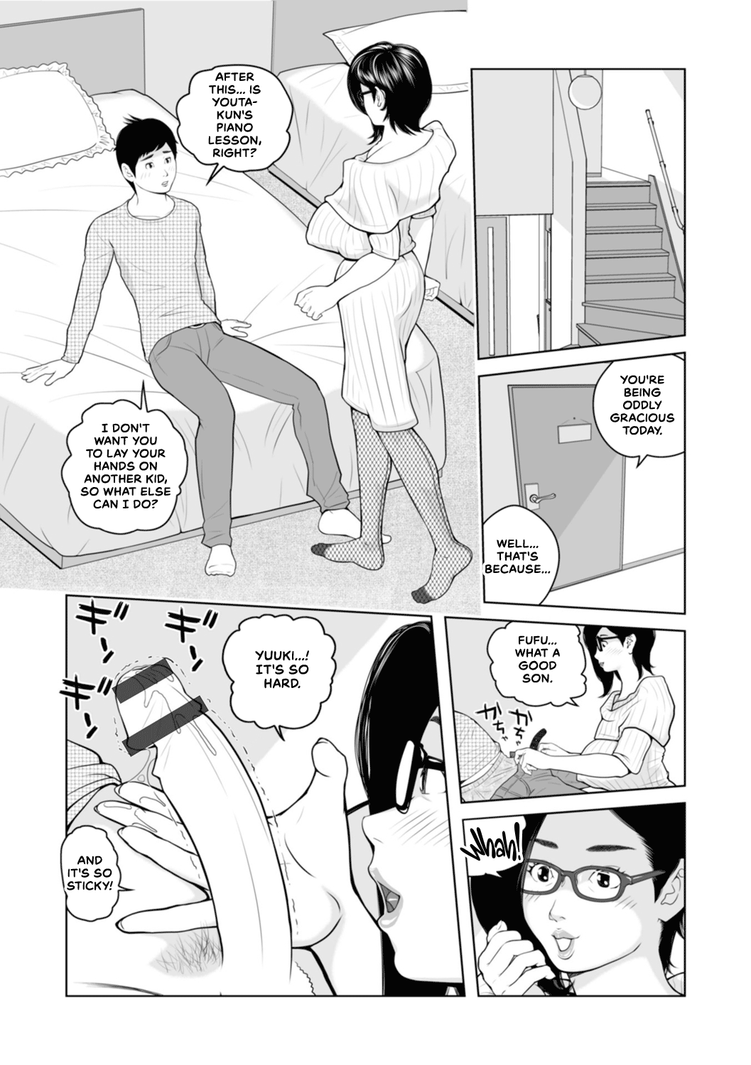 Mama-tachi... Harandemo ii no? Chapter 1 - page 114