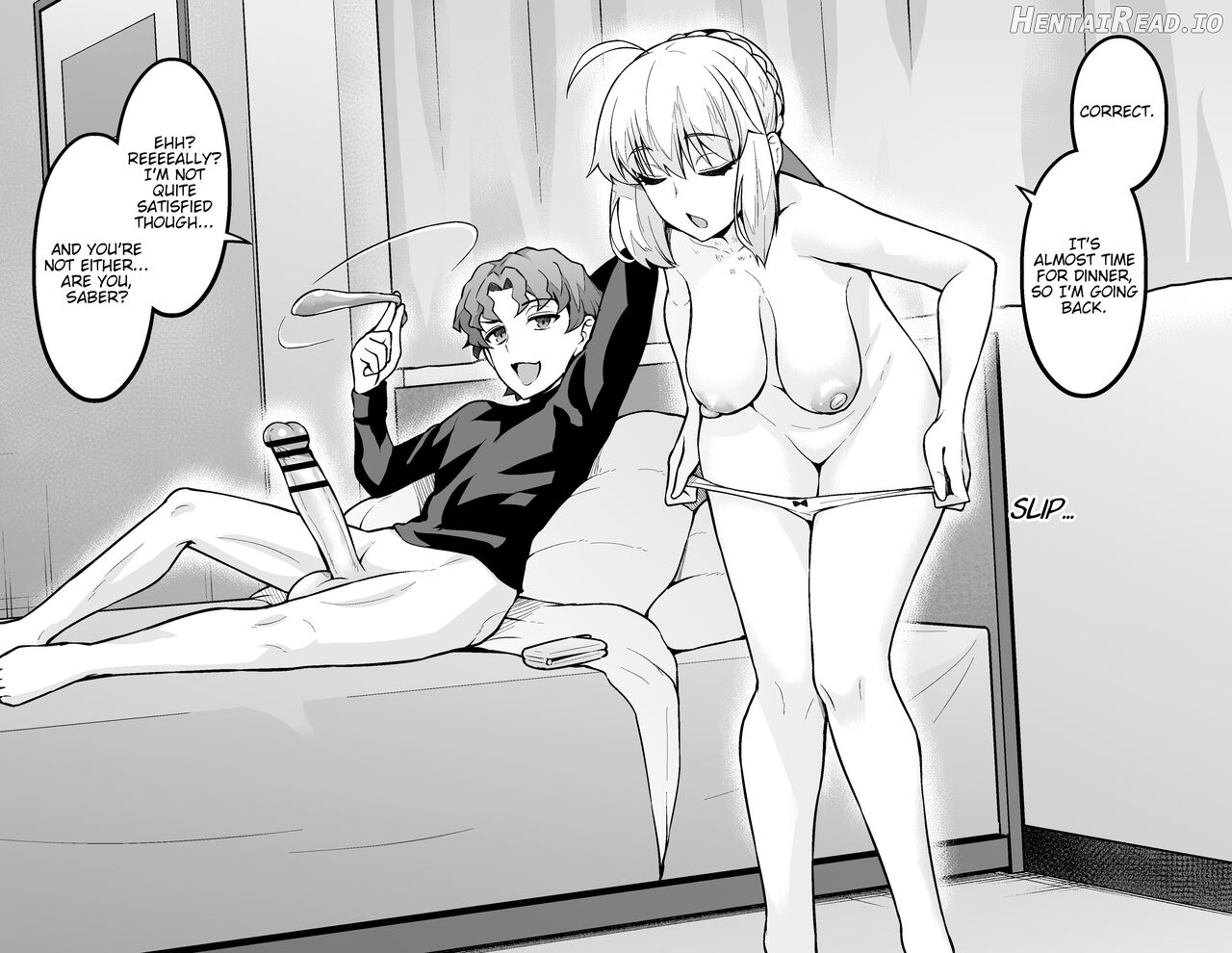 Saber, Shinji to Uwaki Sex Suru Chapter 1 - page 3