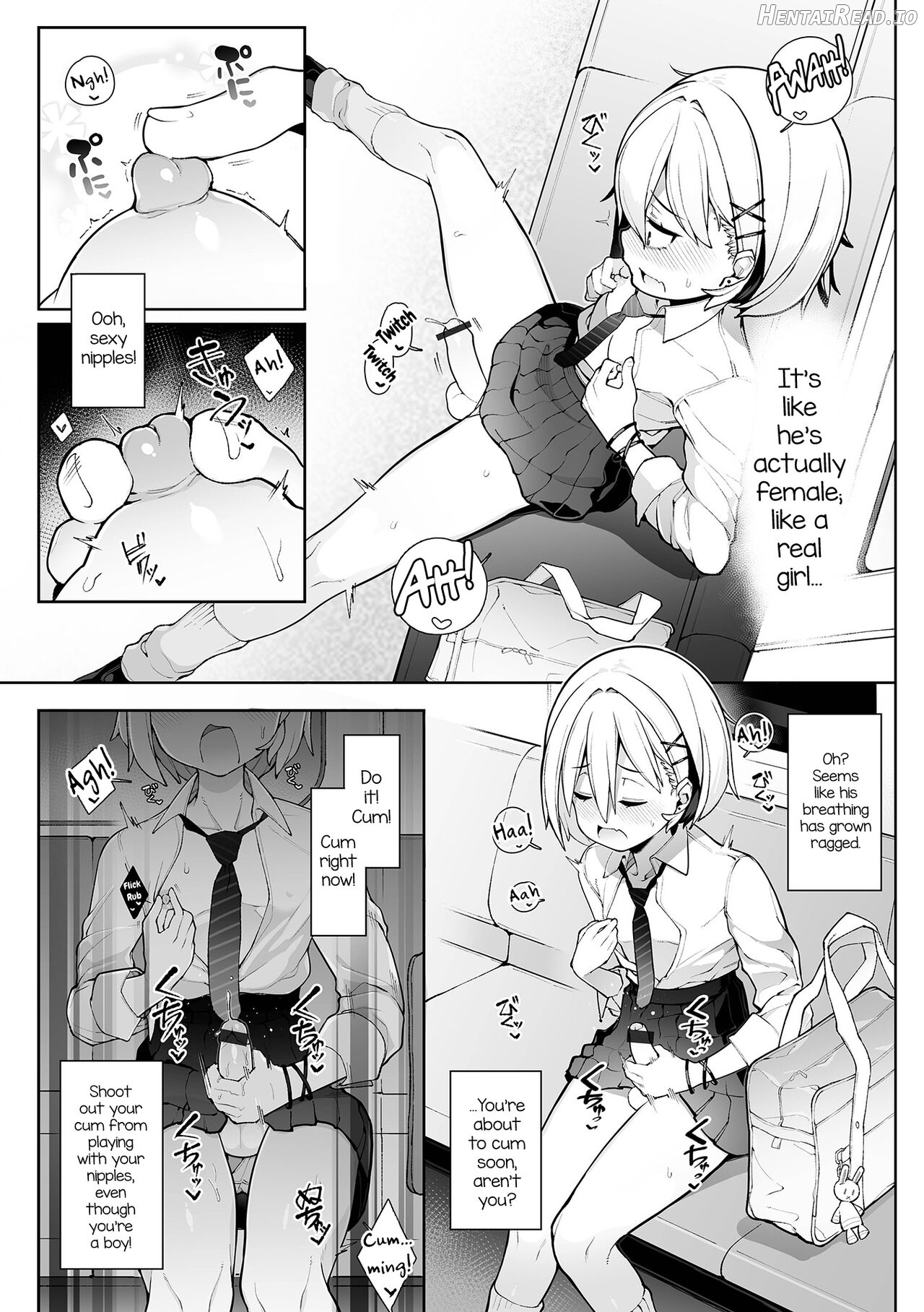 Densha de Yuuwaku Otokonoko! Chapter 1 - page 5