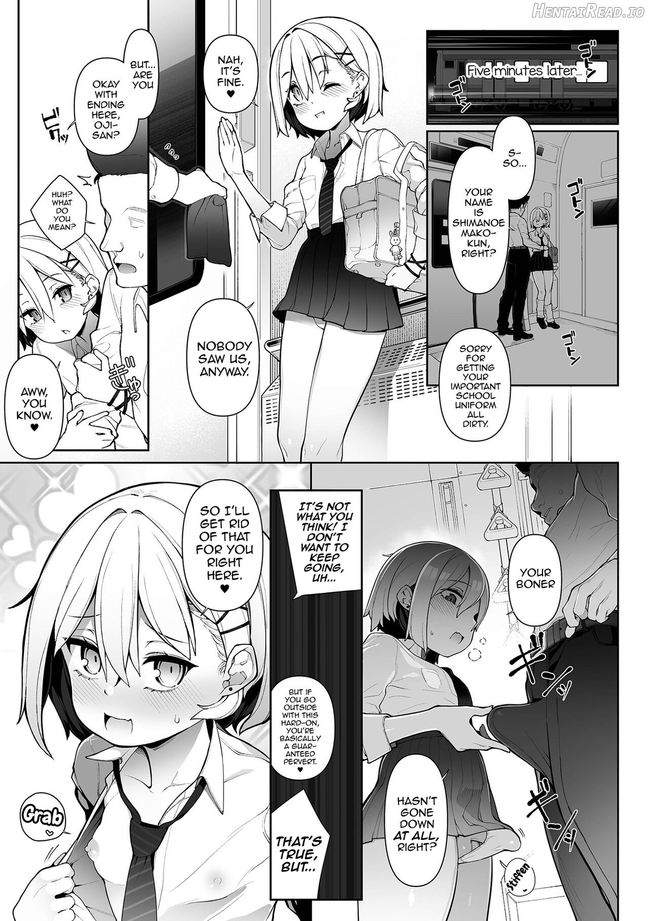 Densha de Yuuwaku Otokonoko! Chapter 1 - page 11