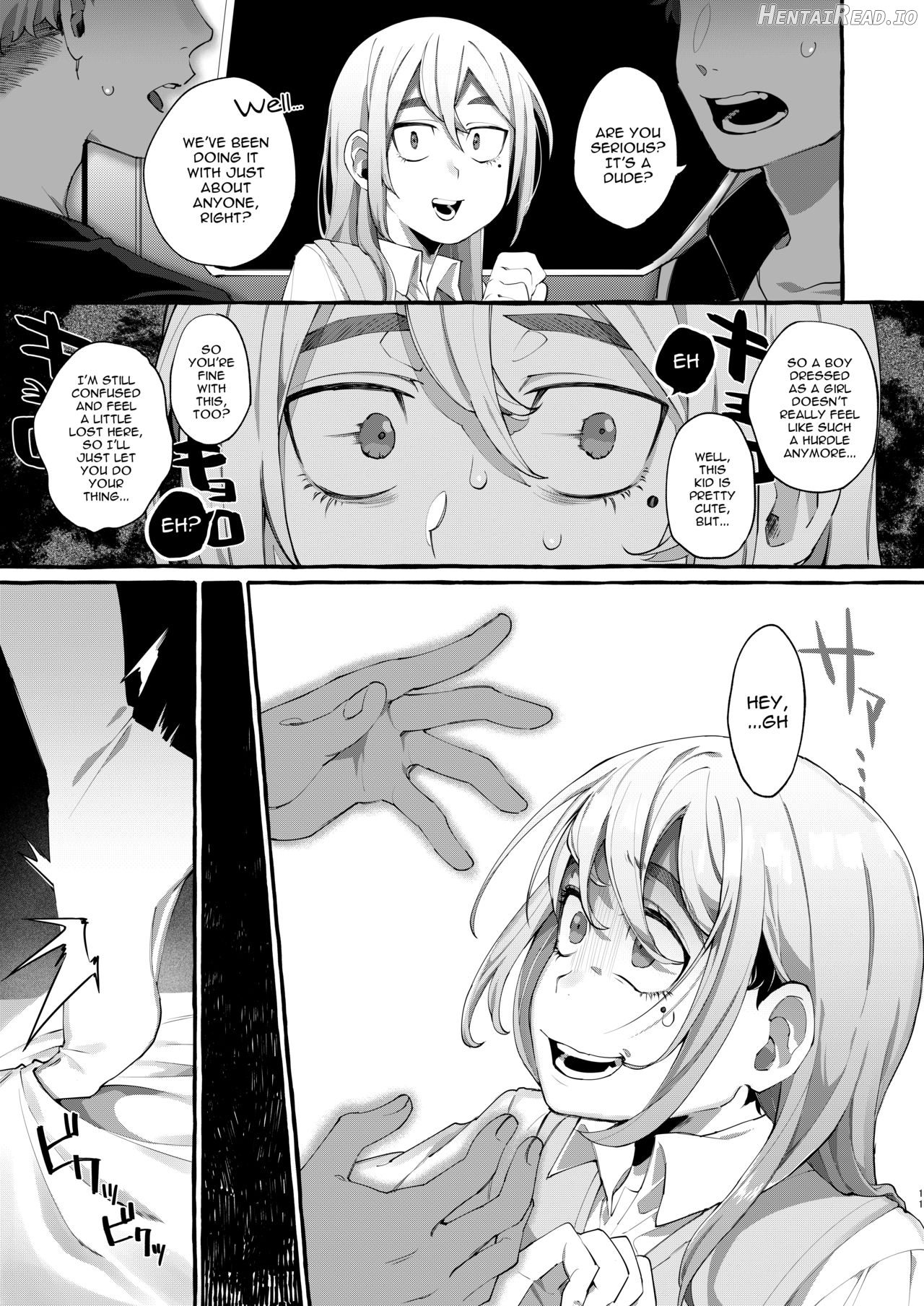 Joshigakusei o Rachi Yuukai Shita to Omottara Otokonoko datta. Chapter 1 - page 10