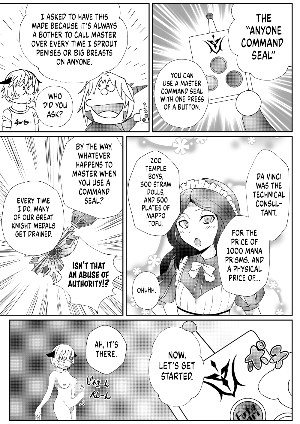 Mordred Kashimasu Chapter 1 - page 8