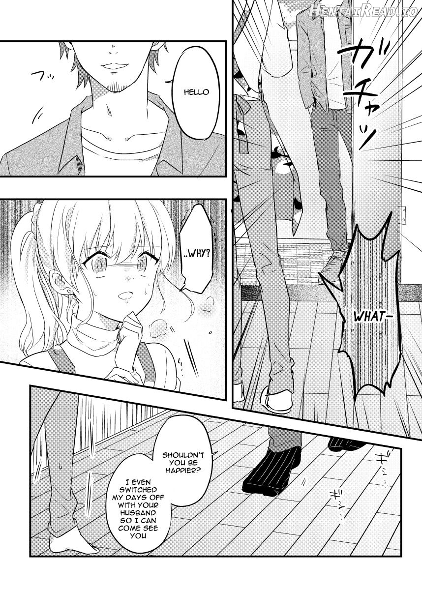 Haitoku no Kairaku ~Douryou ni Netorareta Seiso Zuma~ Chapter 1 - page 21