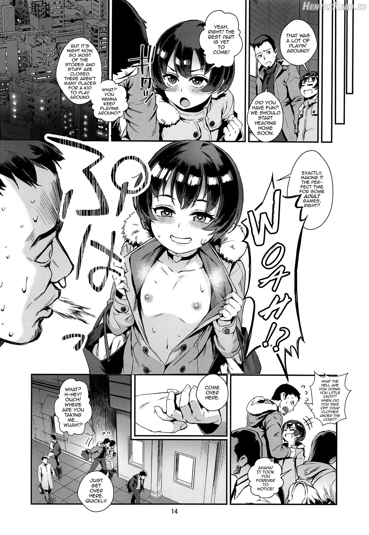 Inran Shounen "Nazo no Bitch Shota to Ossan no Monogatari" VOL.2 Chapter 1 - page 14