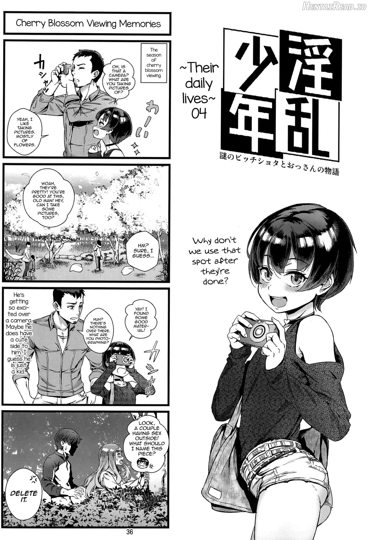 Inran Shounen "Nazo no Bitch Shota to Ossan no Monogatari" VOL.2 Chapter 1 - page 35