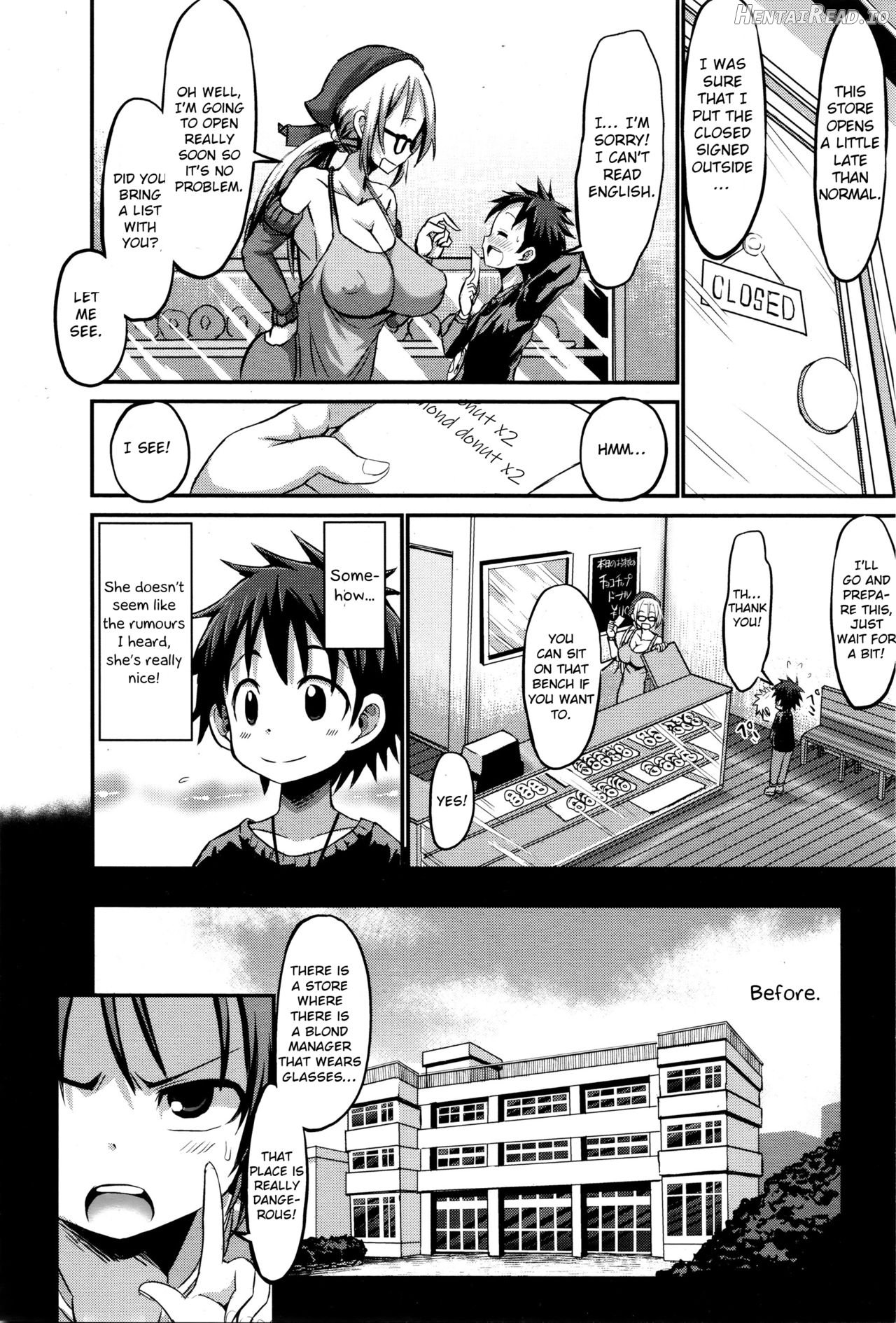 Itte wa ikenai Donut Ya-san Chapter 1 - page 6