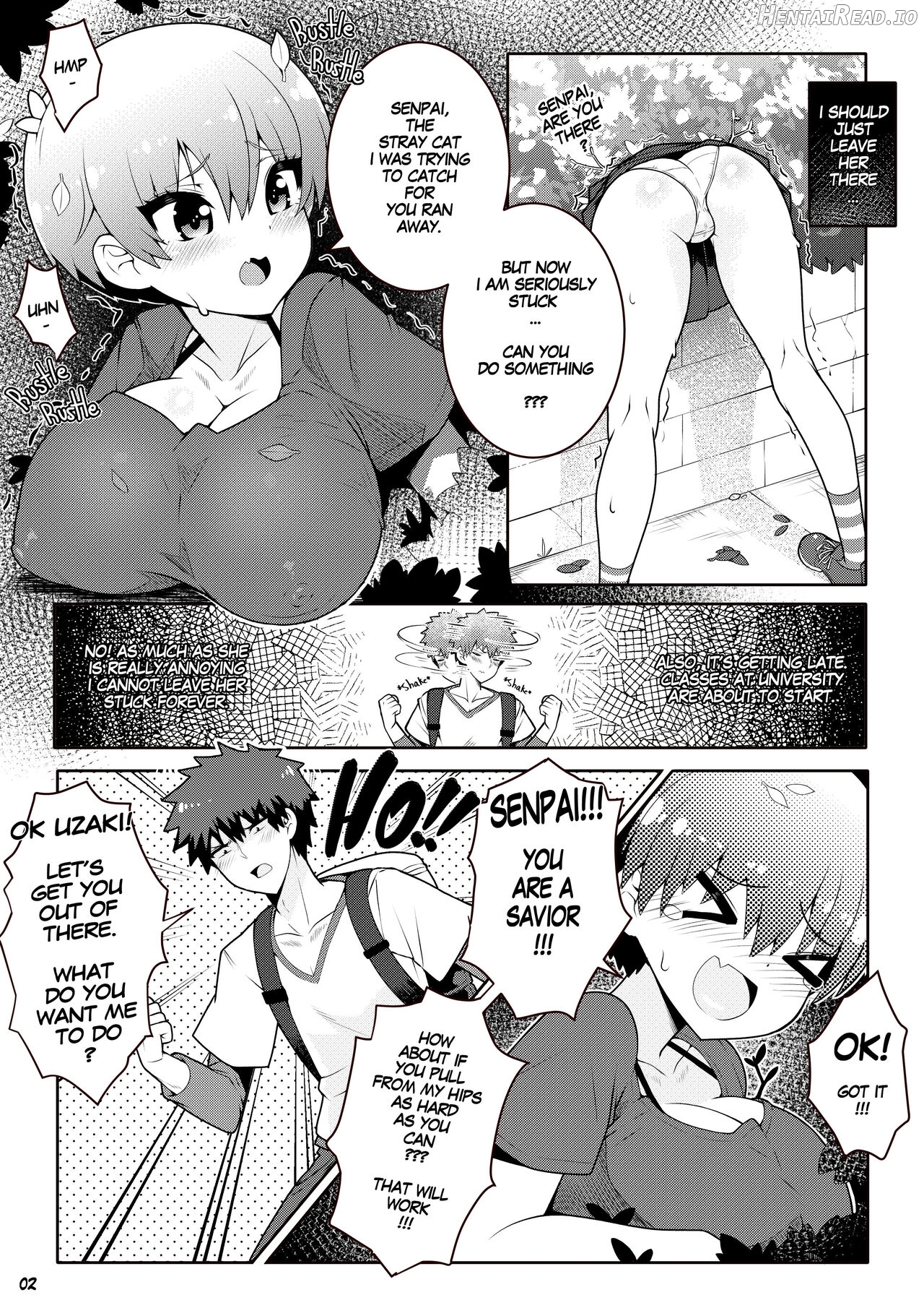 Stuck Together - Uzaki-chan - FANBOOK Chapter 1 - page 3