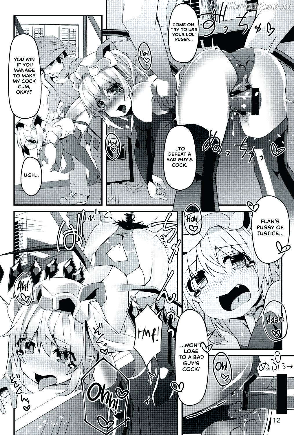 Taimanin Flan Chapter 3 - page 10