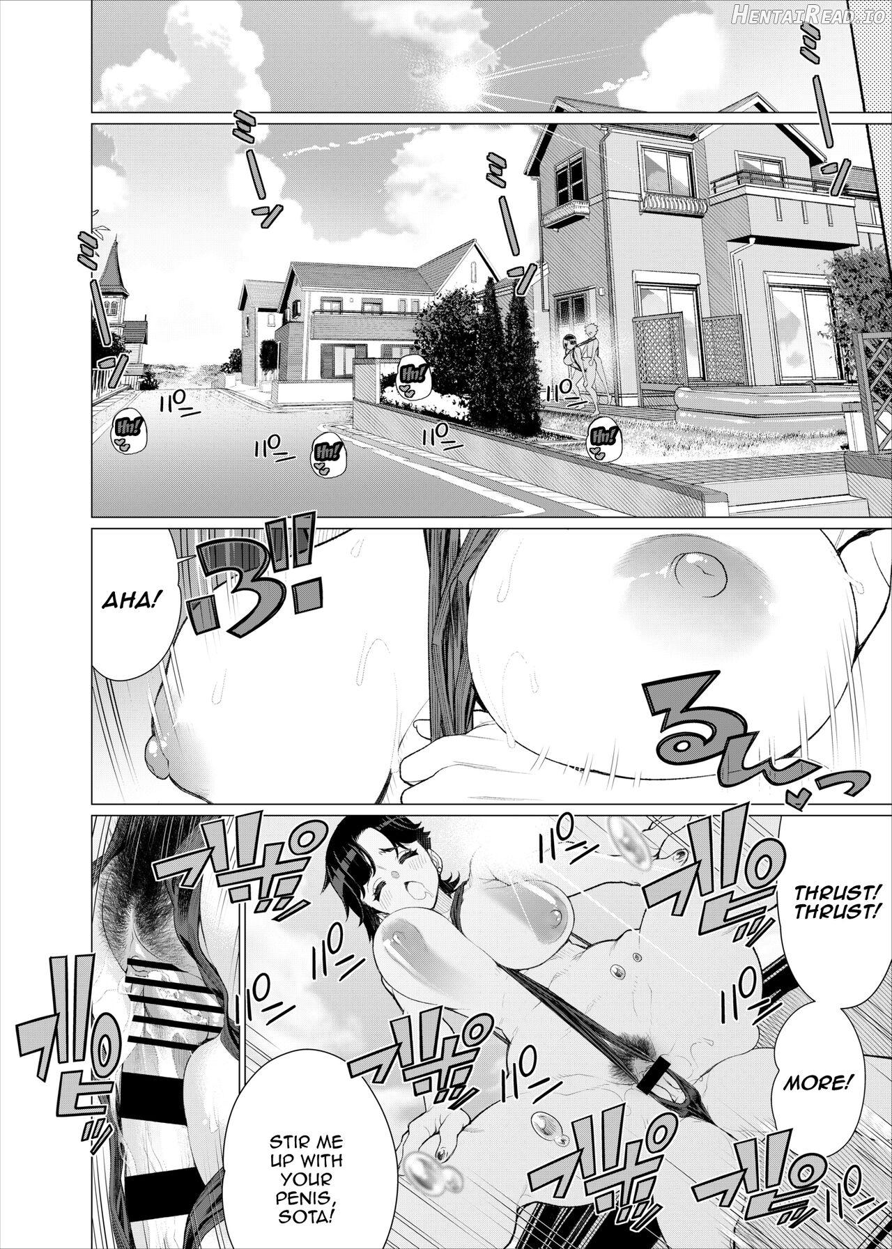 Tomodachi no Mama no Slingshot!~ Zetsurin Shota ga Ero Mizugi Mama to Zetchou Yagai SEX suru Hanashi ~ Chapter 1 - page 37