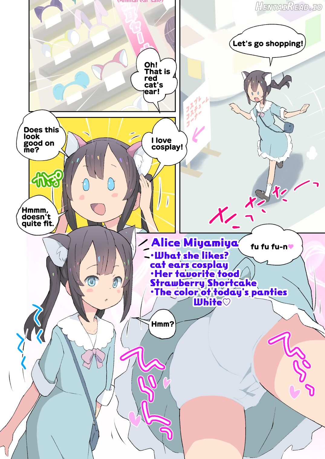 Alice and the Mysterious femboy world Chapter 1 - page 5