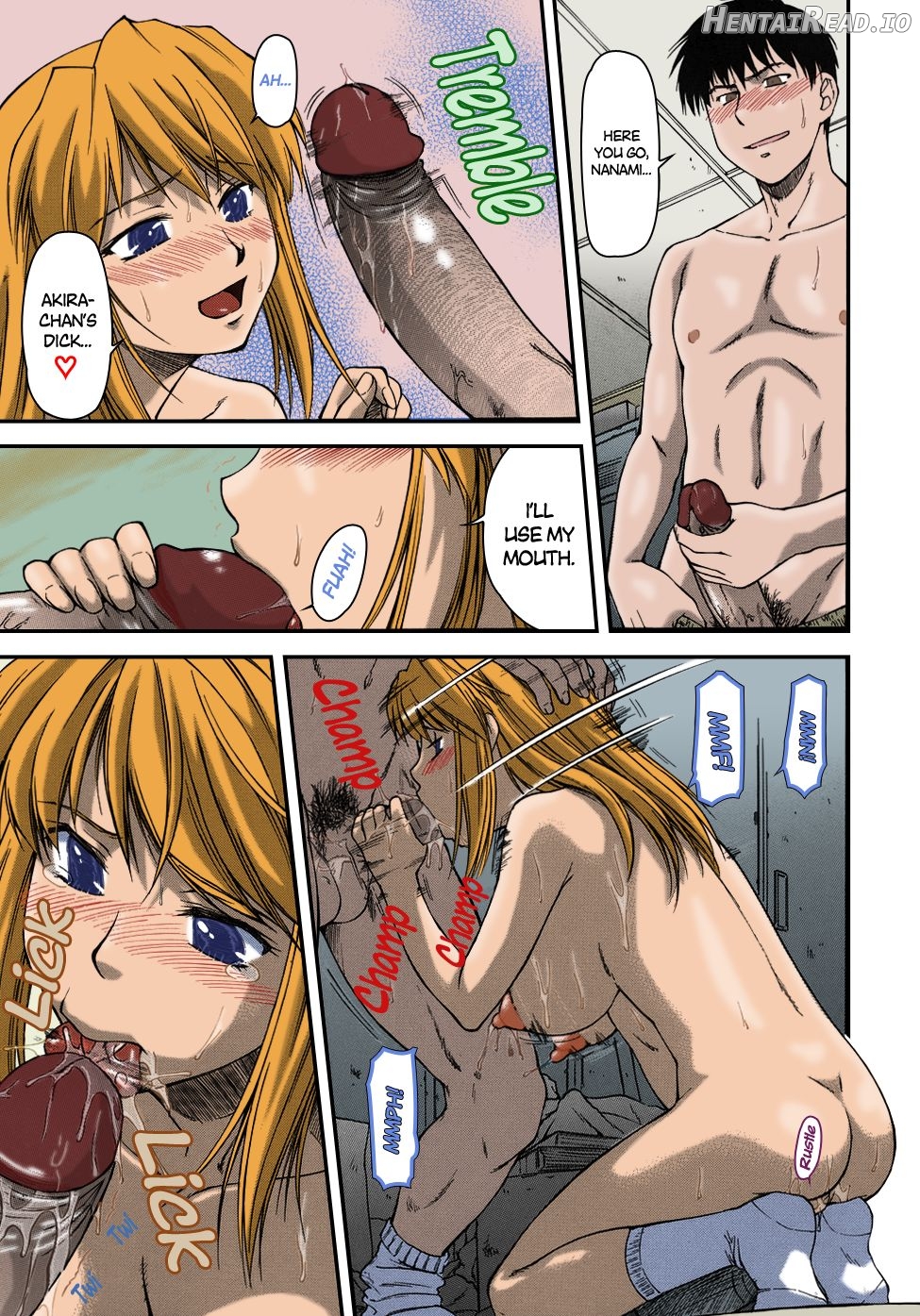 Offside Girl Ch. 1-4 - Colorized Chapter 1 - page 21