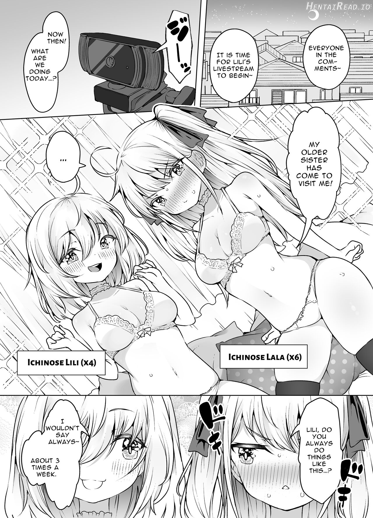 Shiofuki Sanshimai ~Livechat no Zeccyou Megami-tachi~ Chapter 1 - page 3