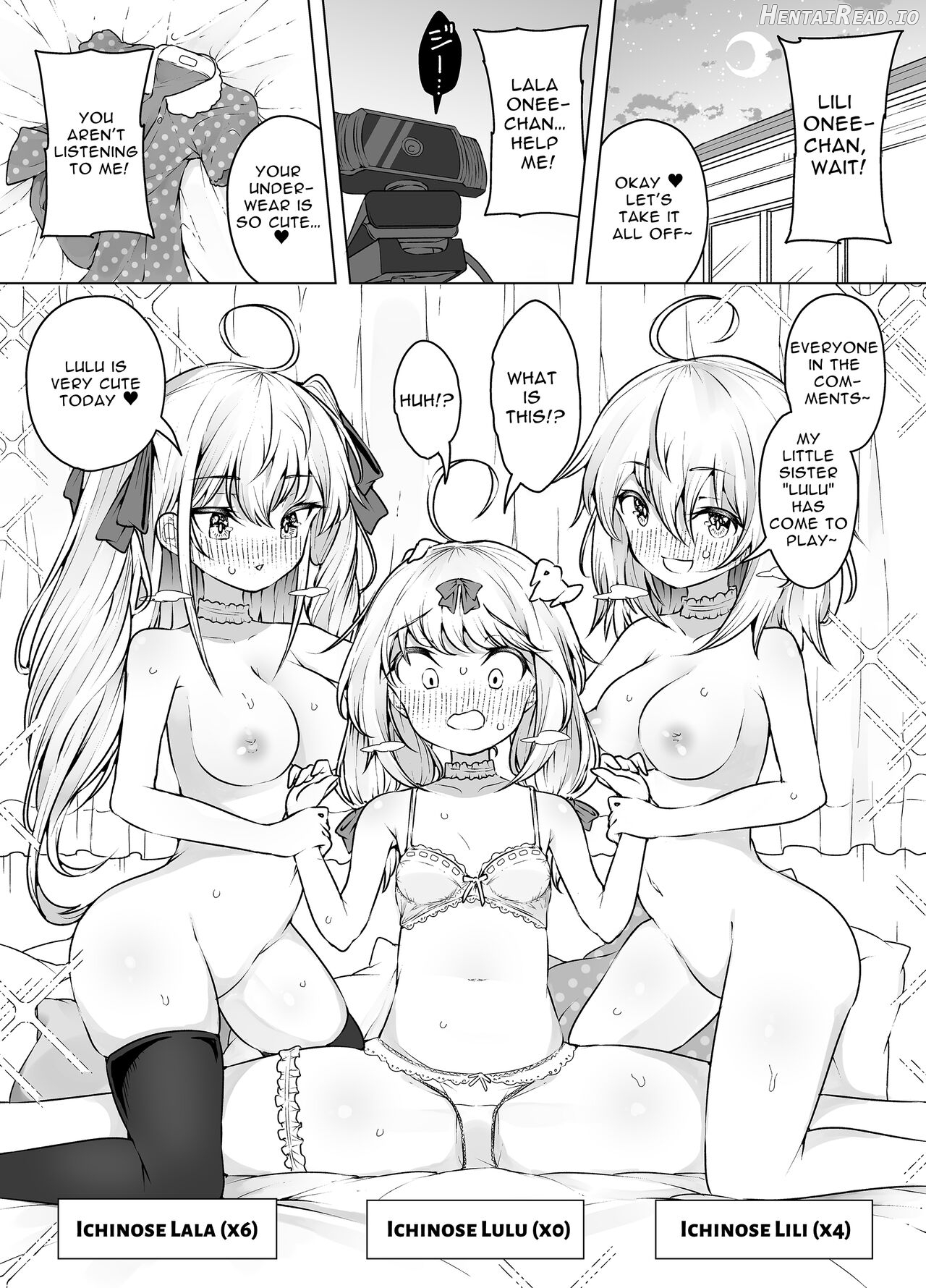 Shiofuki Sanshimai ~Livechat no Zeccyou Megami-tachi~ Chapter 1 - page 28